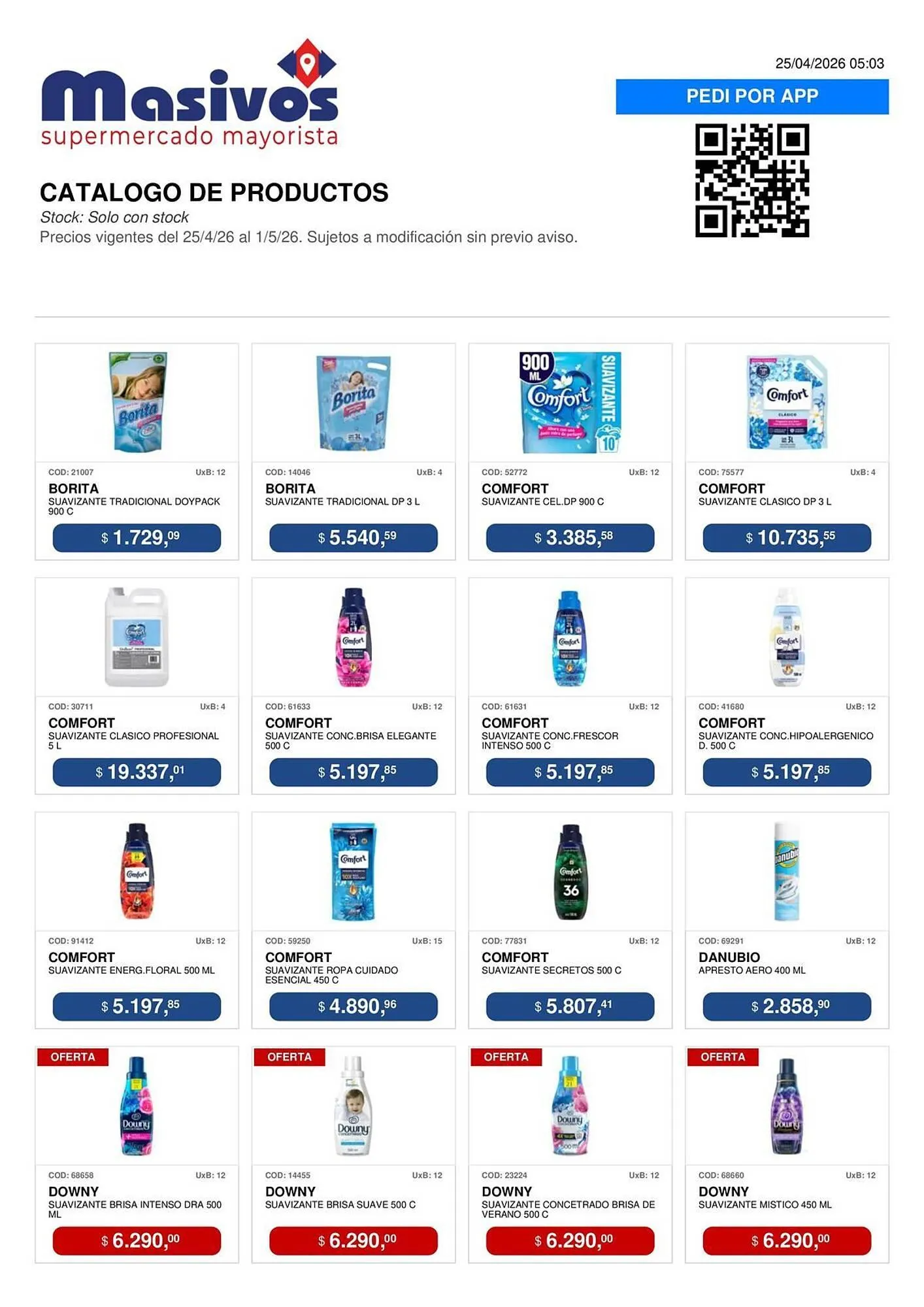 Ofertas de Catálogo Masivos 25 de abril al 1 de mayo 2026 - Página 96 del catálogo