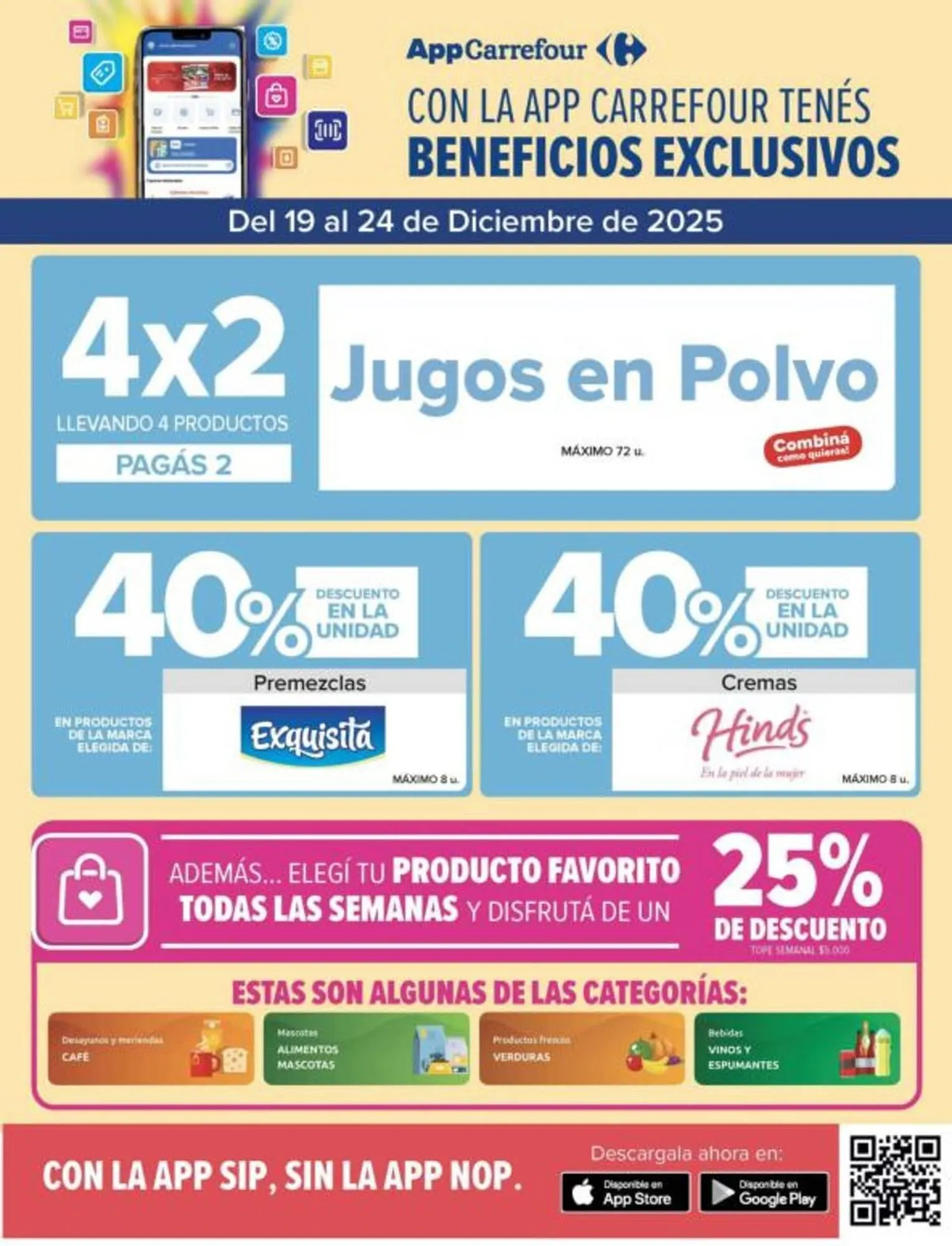 Ofertas de Catálogo Carrefour 19 de diciembre al 25 de diciembre 2025 - Página 16 del catálogo