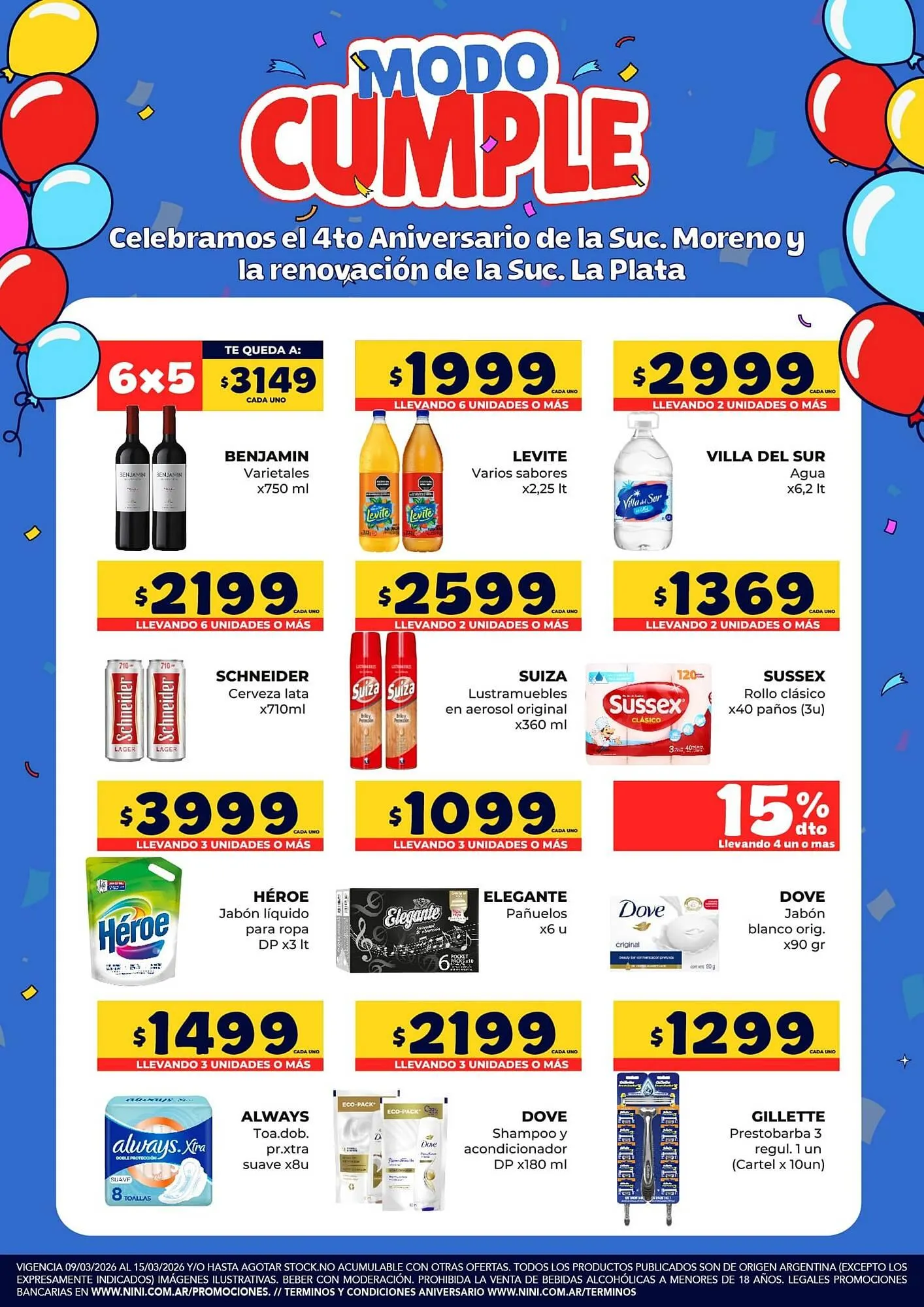 Ofertas de Catálogo Nini Mayorista 9 de marzo al 15 de marzo 2026 - Página 2 del catálogo