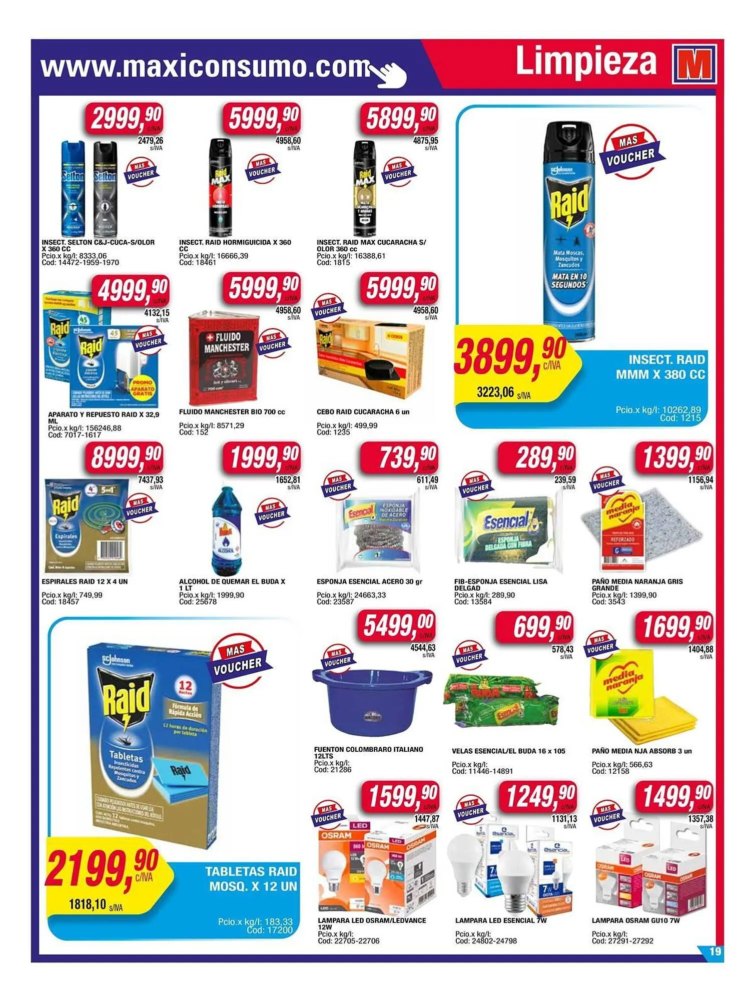 Ofertas de Catálogo Maxiconsumo 8 de enero al 15 de enero 2025 - Página 19 del catálogo