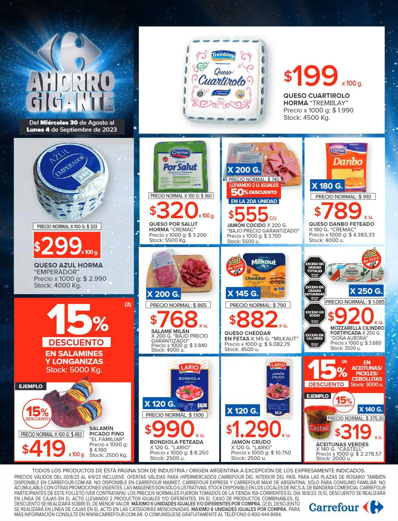 Ofertas de Catálogo Carrefour 21 de agosto al 6 de septiembre 2023 - Página 9 del catálogo
