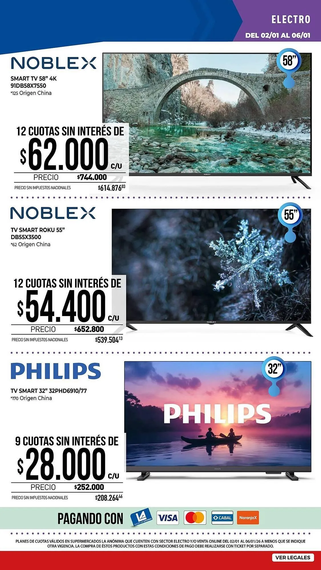 Ofertas de Catálogo La Anonima 1 de febrero al 1 de noviembre 2026 - Página 36 del catálogo