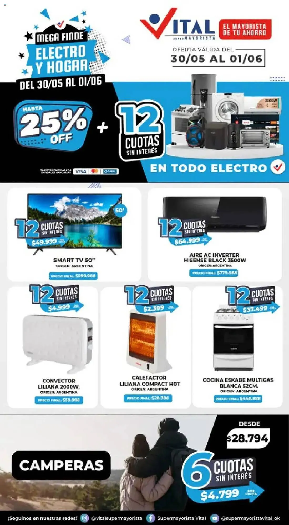 Ofertas de Catálogo Supermayorista Vital 30 de mayo al 2 de junio 2025 - Página 4 del catálogo