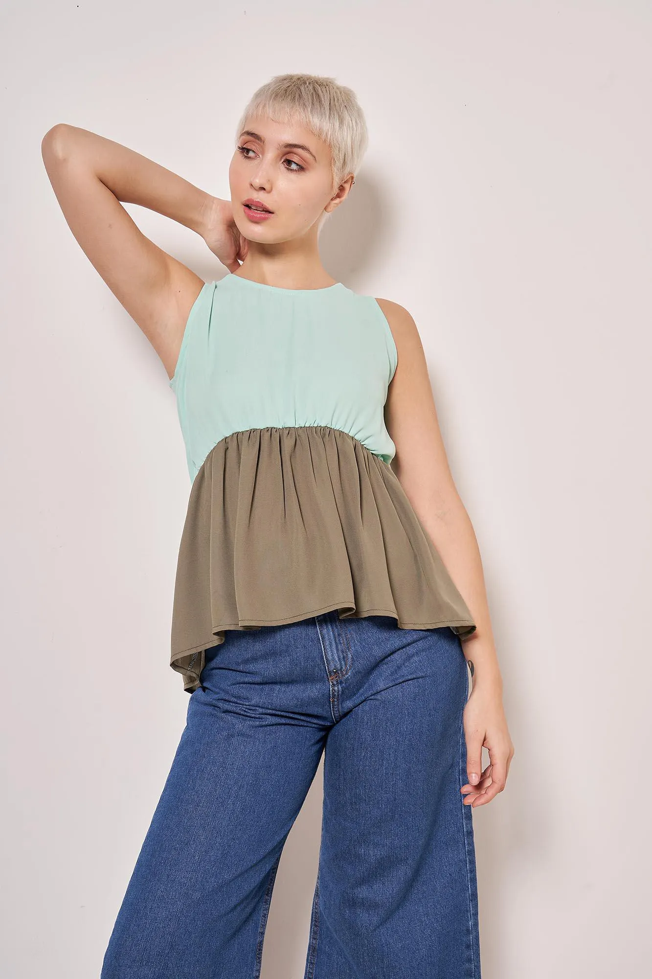 blusa calisto combo militar