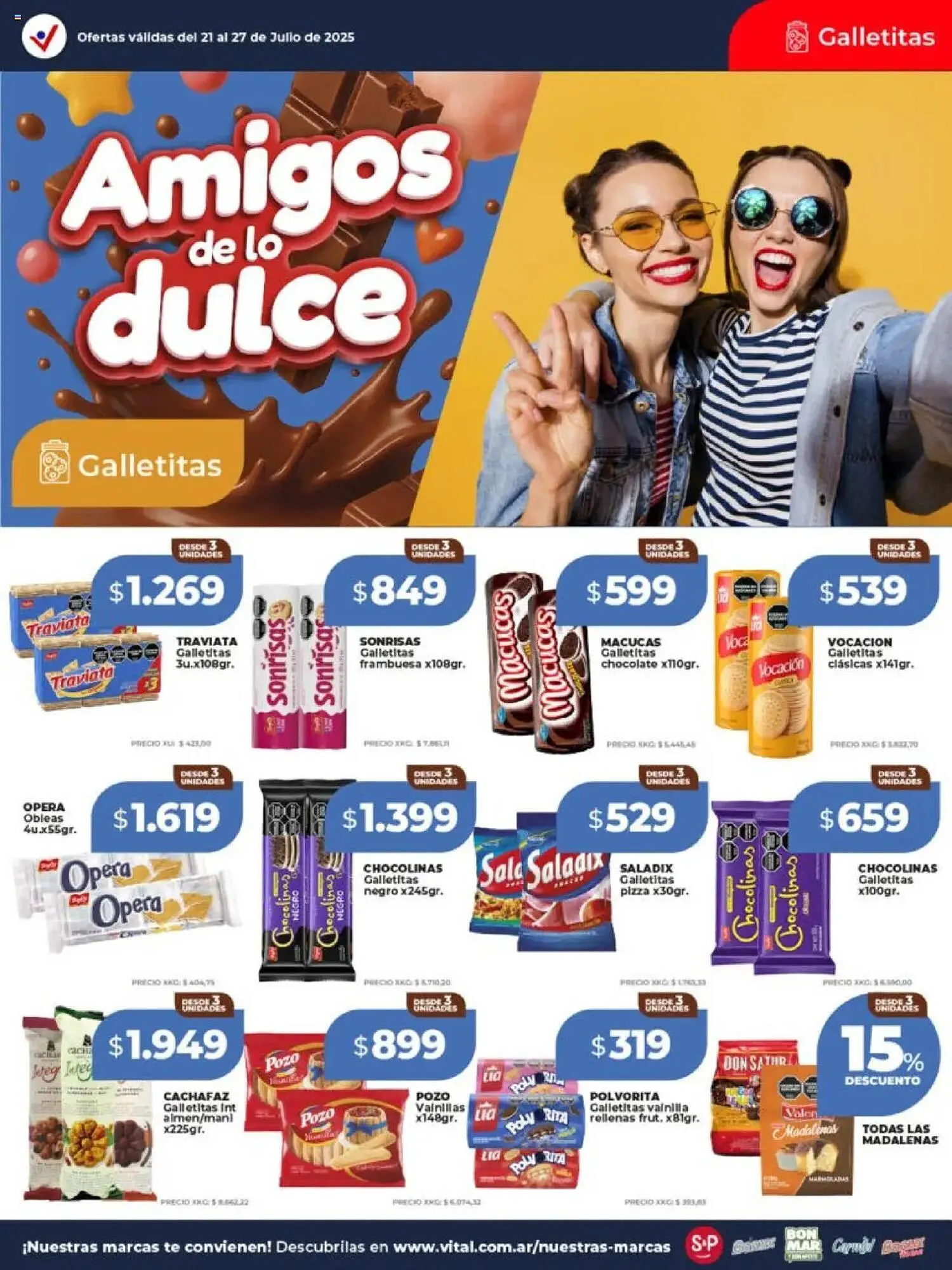 Ofertas de Catálogo Supermayorista Vital 21 de julio al 28 de julio 2025 - Página 19 del catálogo