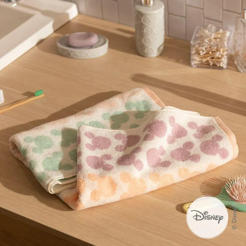 Toallón Caritas Pasteles Mickey