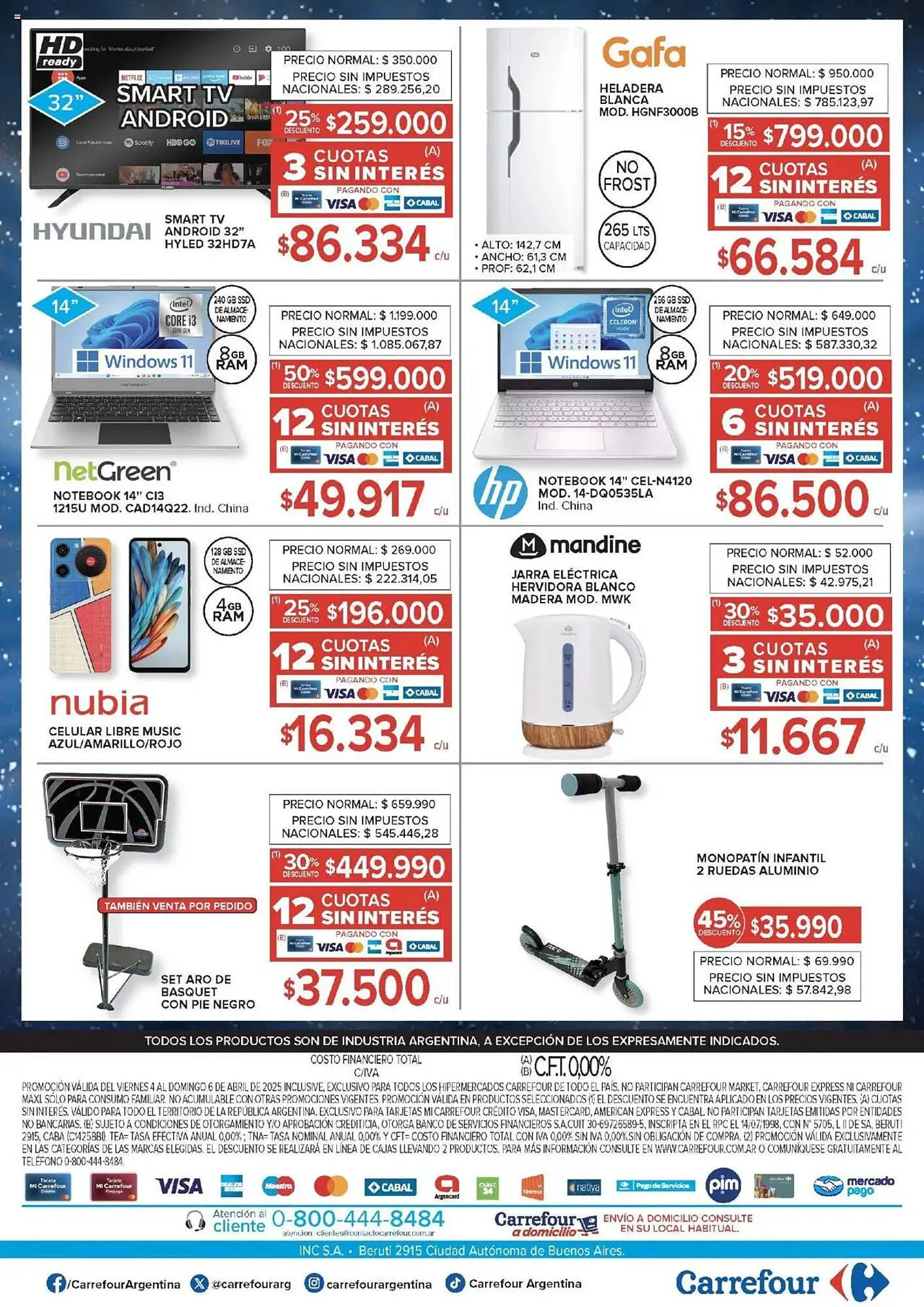 Ofertas de Catálogo Carrefour 4 de abril al 6 de abril 2025 - Página 2 del catálogo