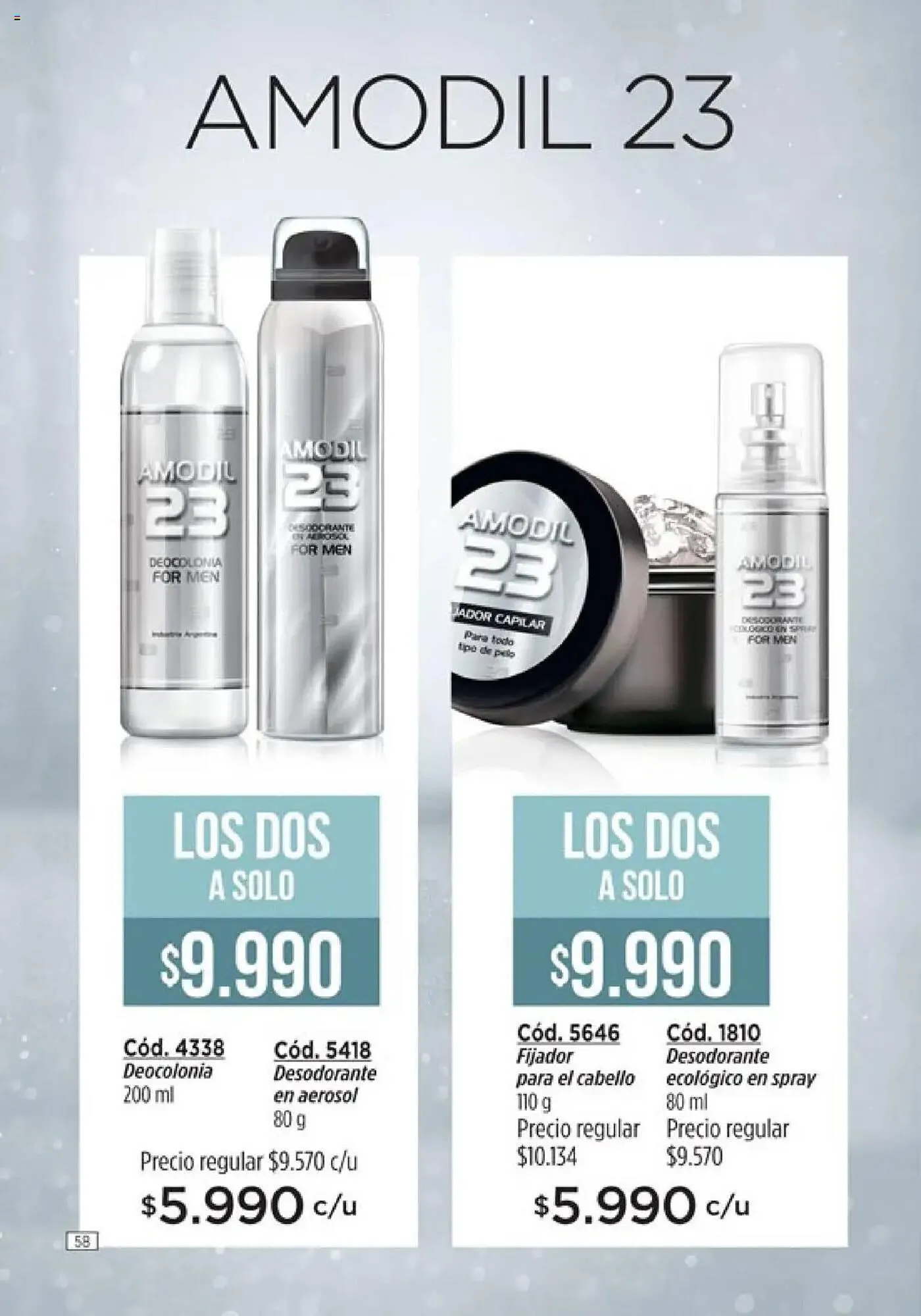 Ofertas de Catálogo Amodil 27 de mayo al 18 de junio 2025 - Página 58 del catálogo