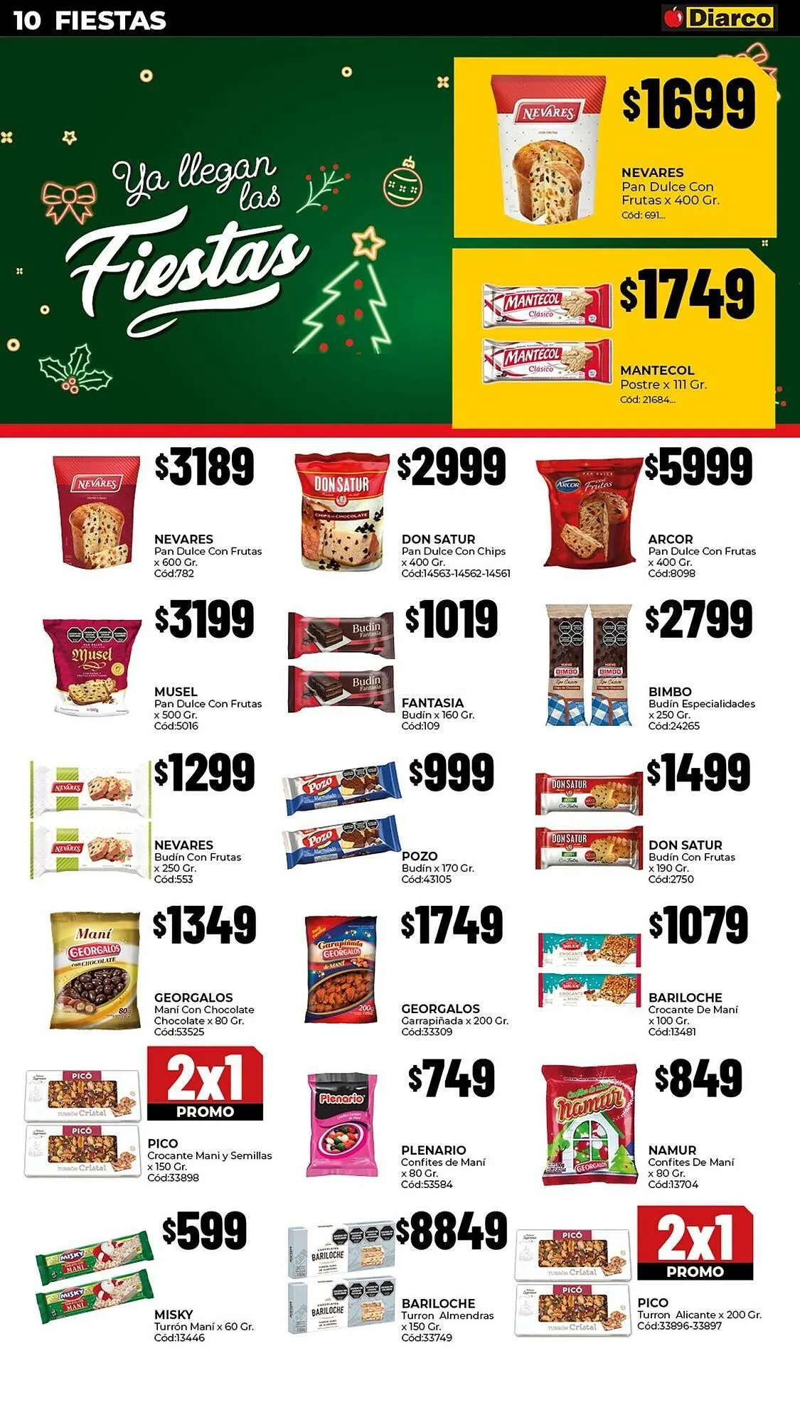 Ofertas de Catálogo Diarco 22 de diciembre al 26 de diciembre 2025 - Página 10 del catálogo