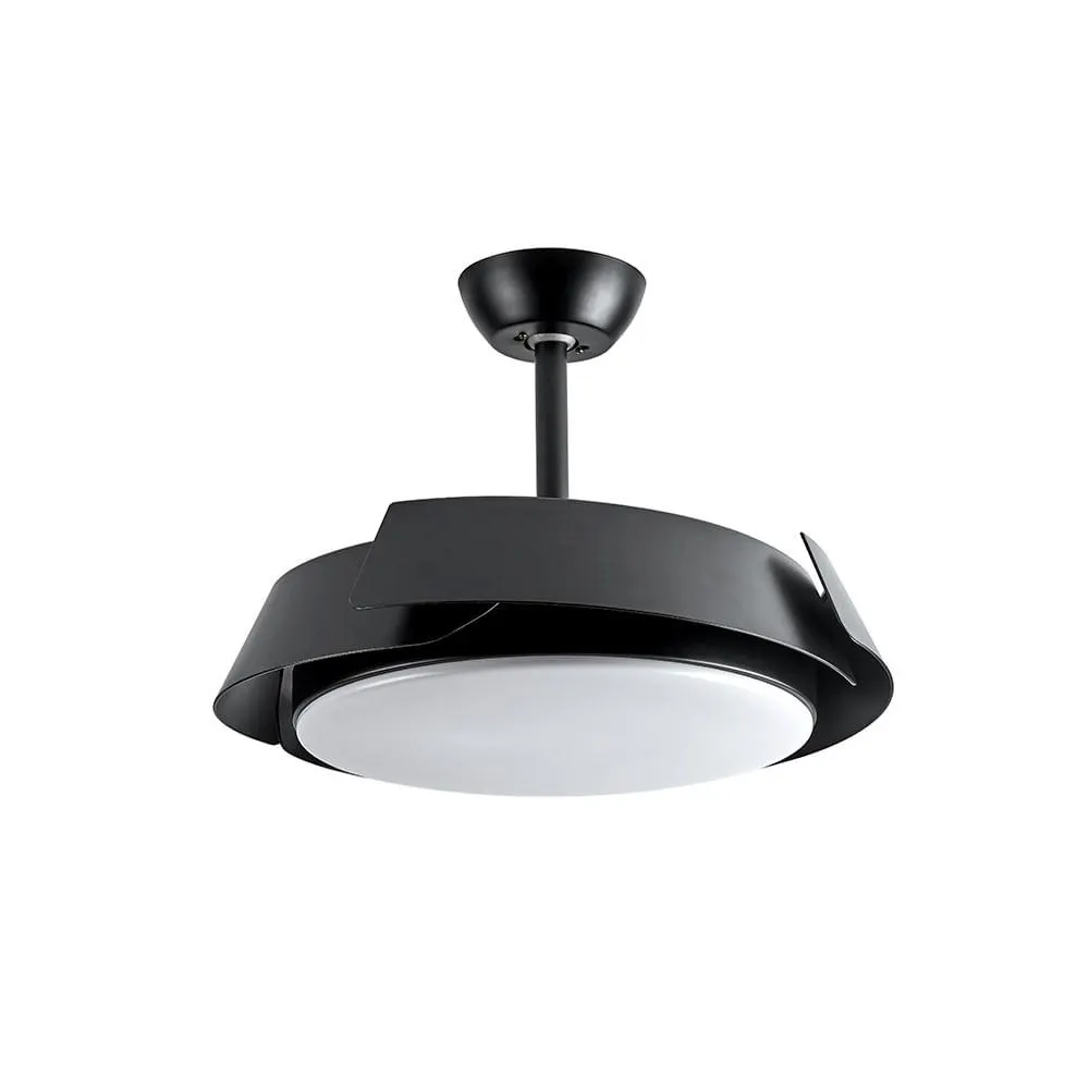 Ventilador De Techo Aura Vita Negro 105 Cm Protalia