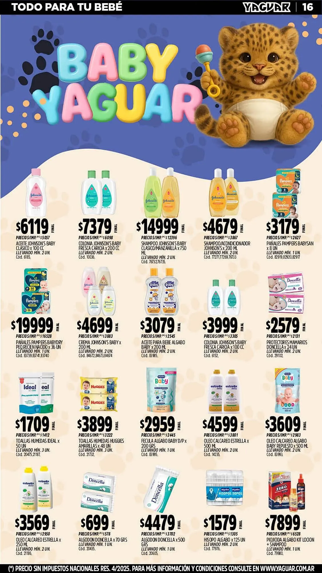 Ofertas de Catálogo Supermercados Yaguar 15 de diciembre al 21 de diciembre 2025 - Página 20 del catálogo