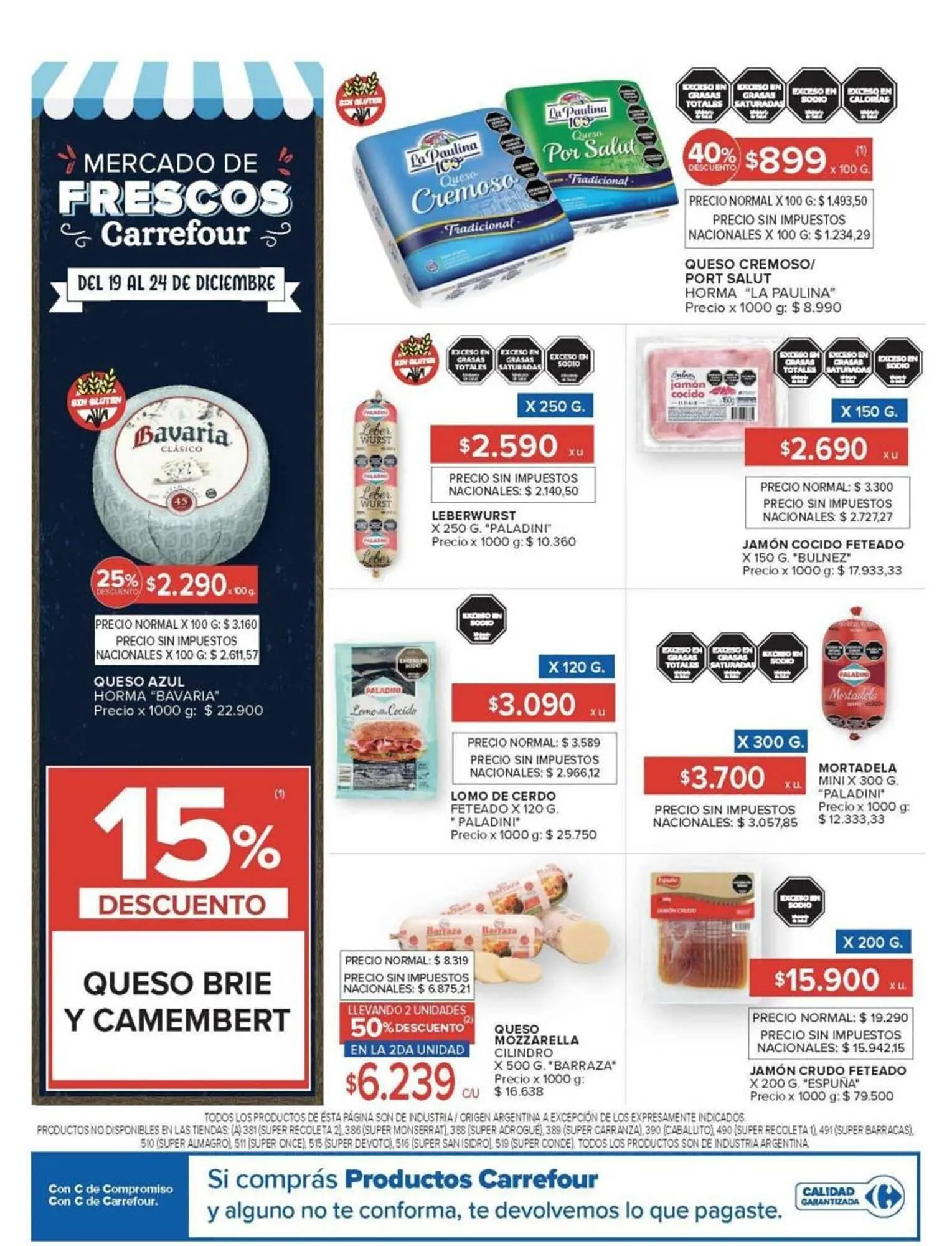 Ofertas de Folleto Carrefour Market 19 de diciembre al 25 de diciembre 2025 - Página 19 del catálogo
