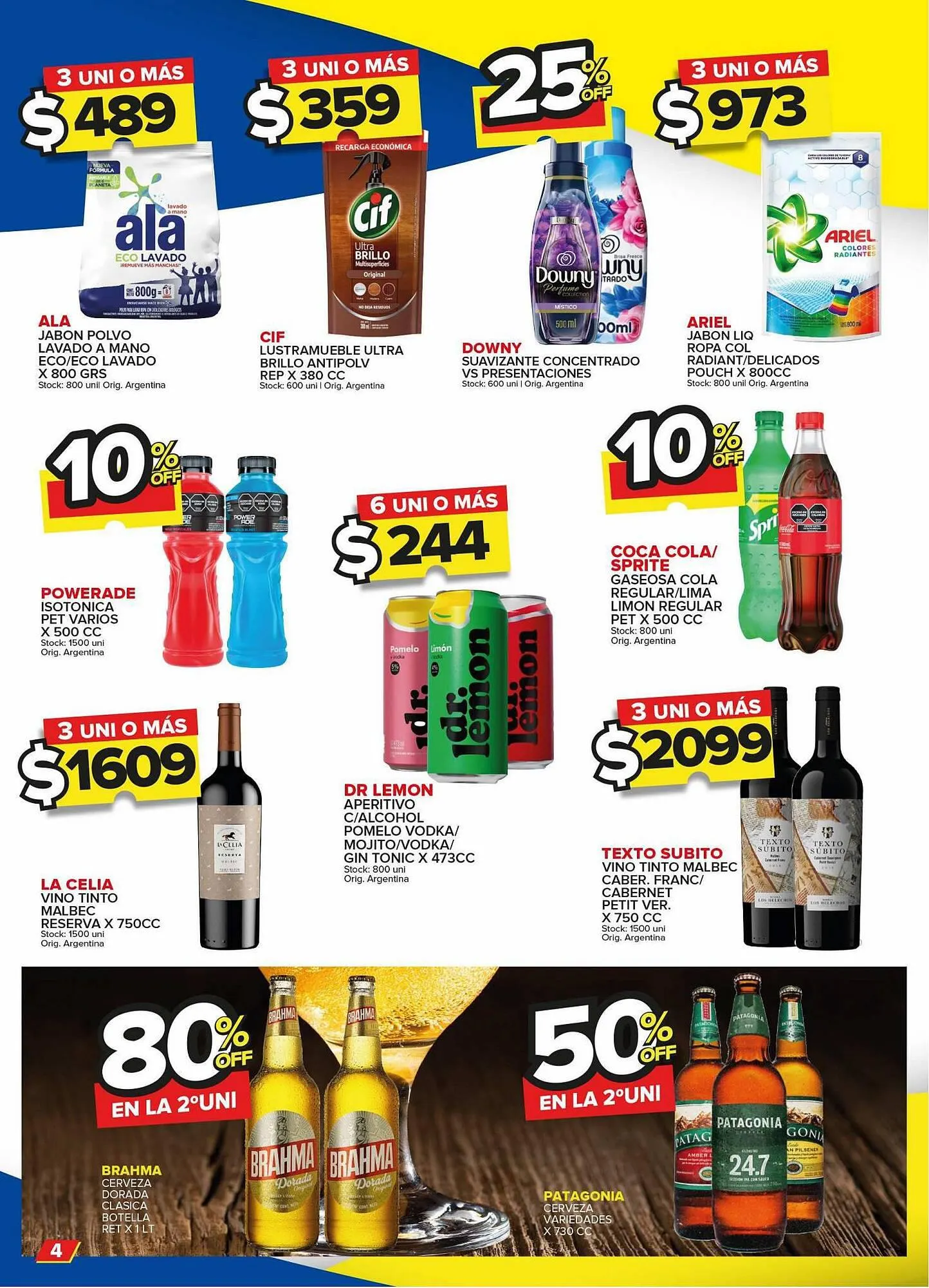 Ofertas de Catálogo Carrefour Maxi 23 de agosto al 27 de agosto 2023 - Página 4 del catálogo