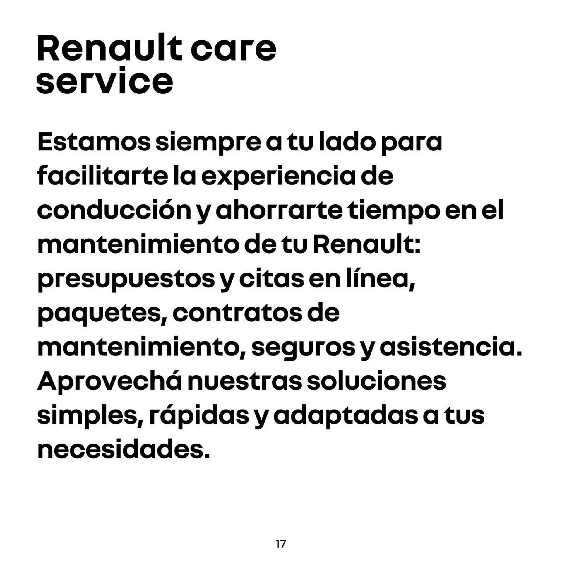 Ofertas de Catálogo Renault 13 de junio al 13 de junio 2026 - Página 17 del catálogo