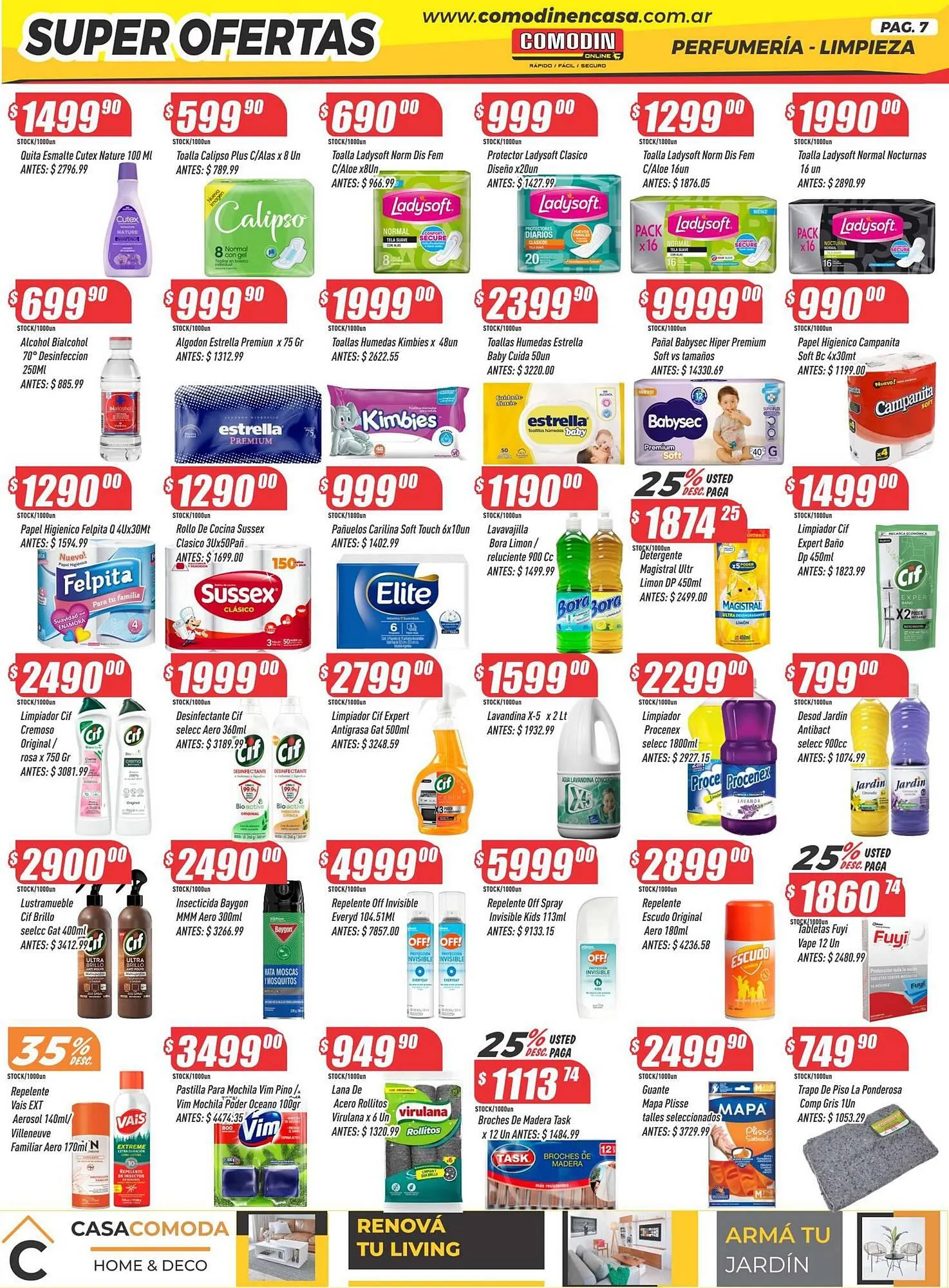 Ofertas de Catálogo Supermercados Comodin 14 de abril al 20 de abril 2025 - Página 7 del catálogo