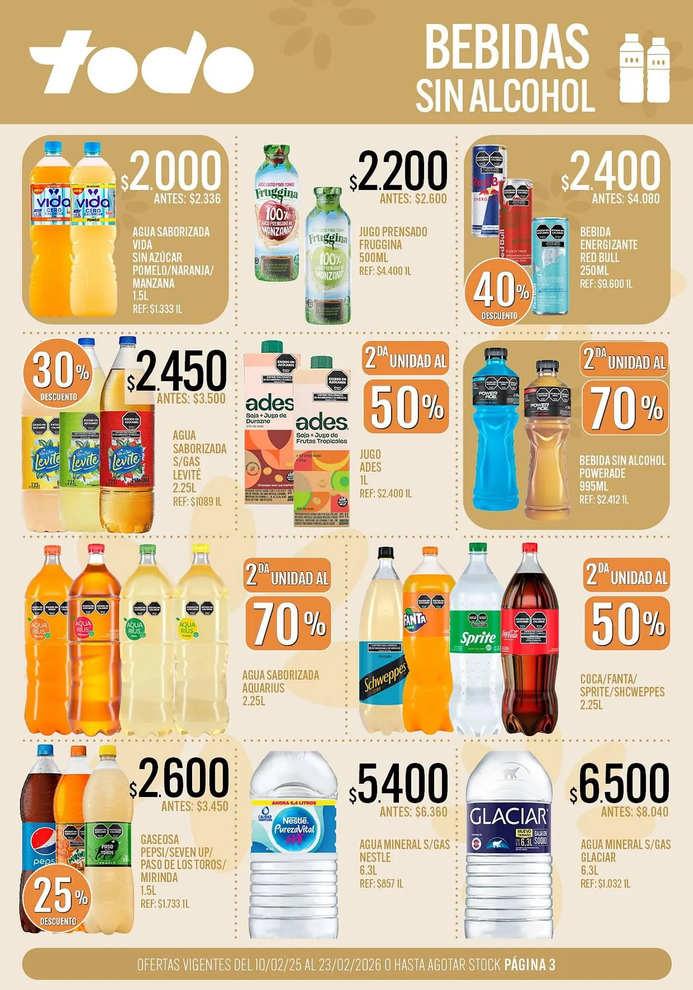 Ofertas de Catálogo Supermercados Todo 10 de febrero al 23 de febrero 2026 - Página 3 del catálogo