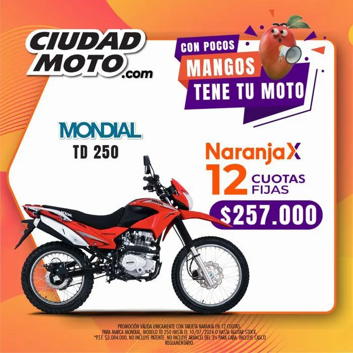 Ofertas Ciudad Moto al 10 de Julio - 1