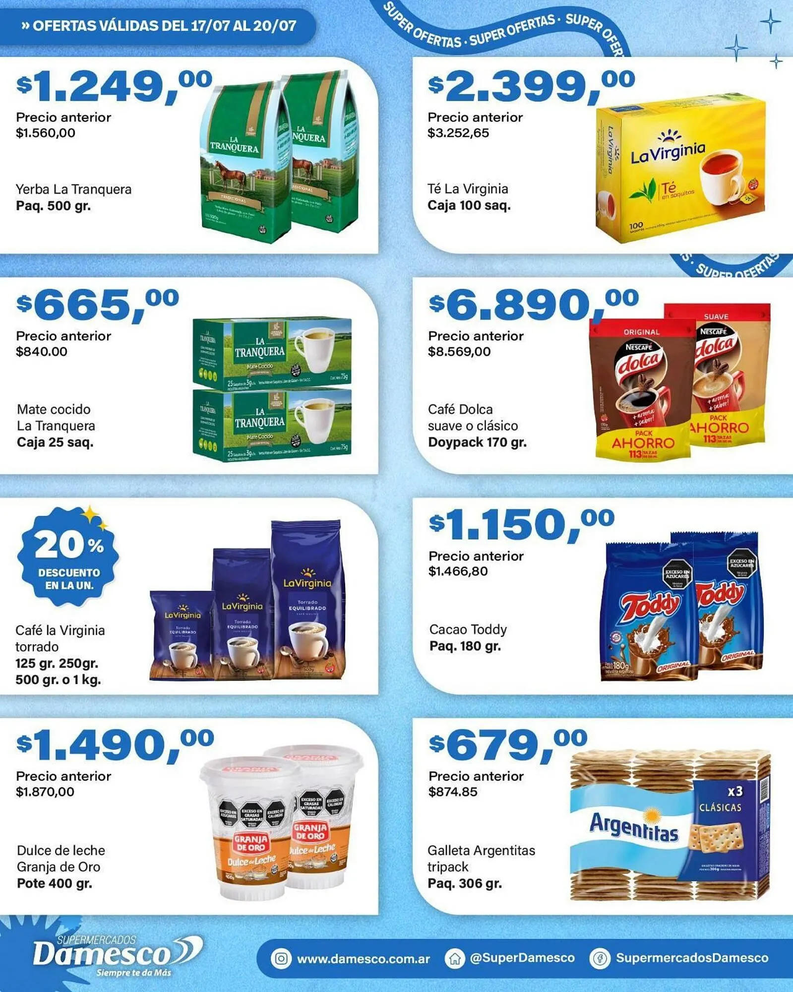 Ofertas de Catálogo Supermercados Damesco 17 de julio al 20 de julio 2025 - Página 4 del catálogo