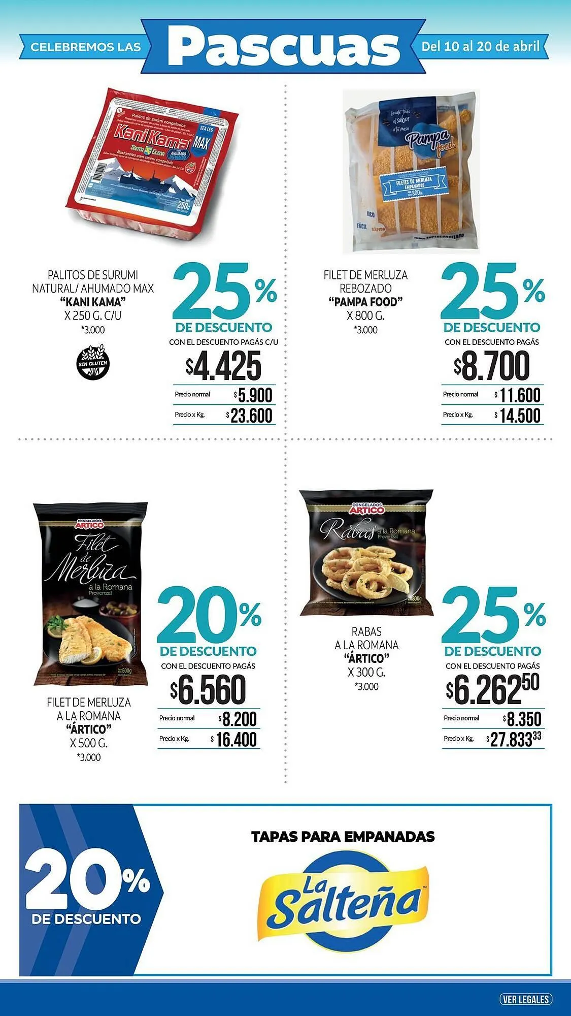 Ofertas de Catálogo La Anonima 11 de abril al 21 de abril 2025 - Página 17 del catálogo