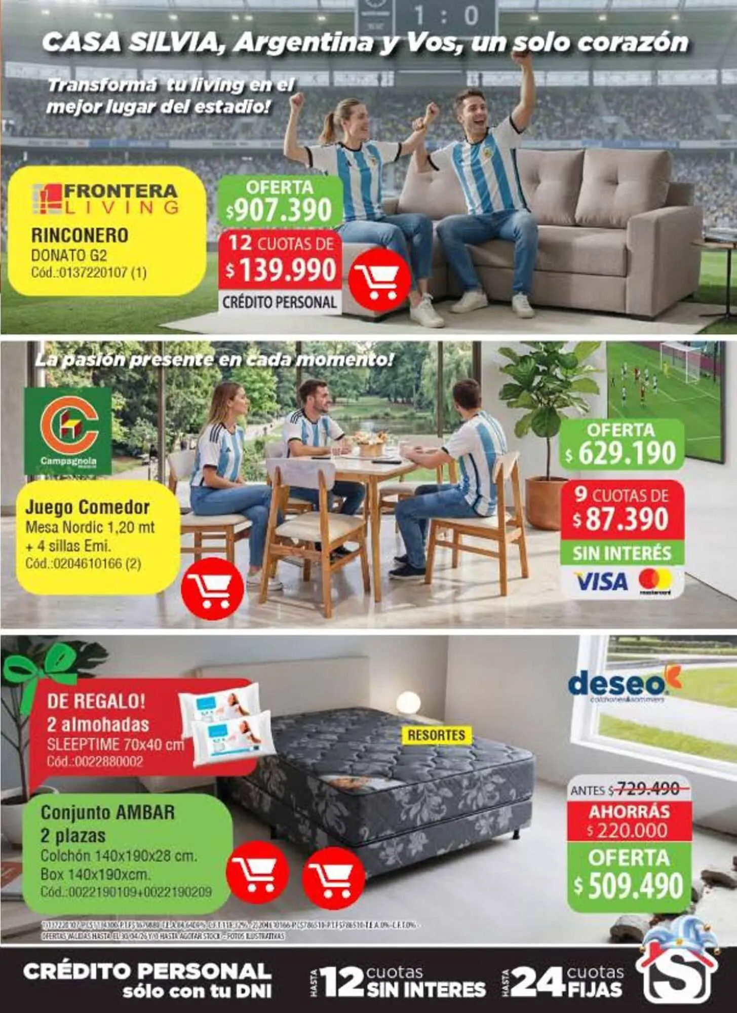 Ofertas de Catálogo Casa Silvia 8 de abril al 30 de abril 2026 - Página 62 del catálogo