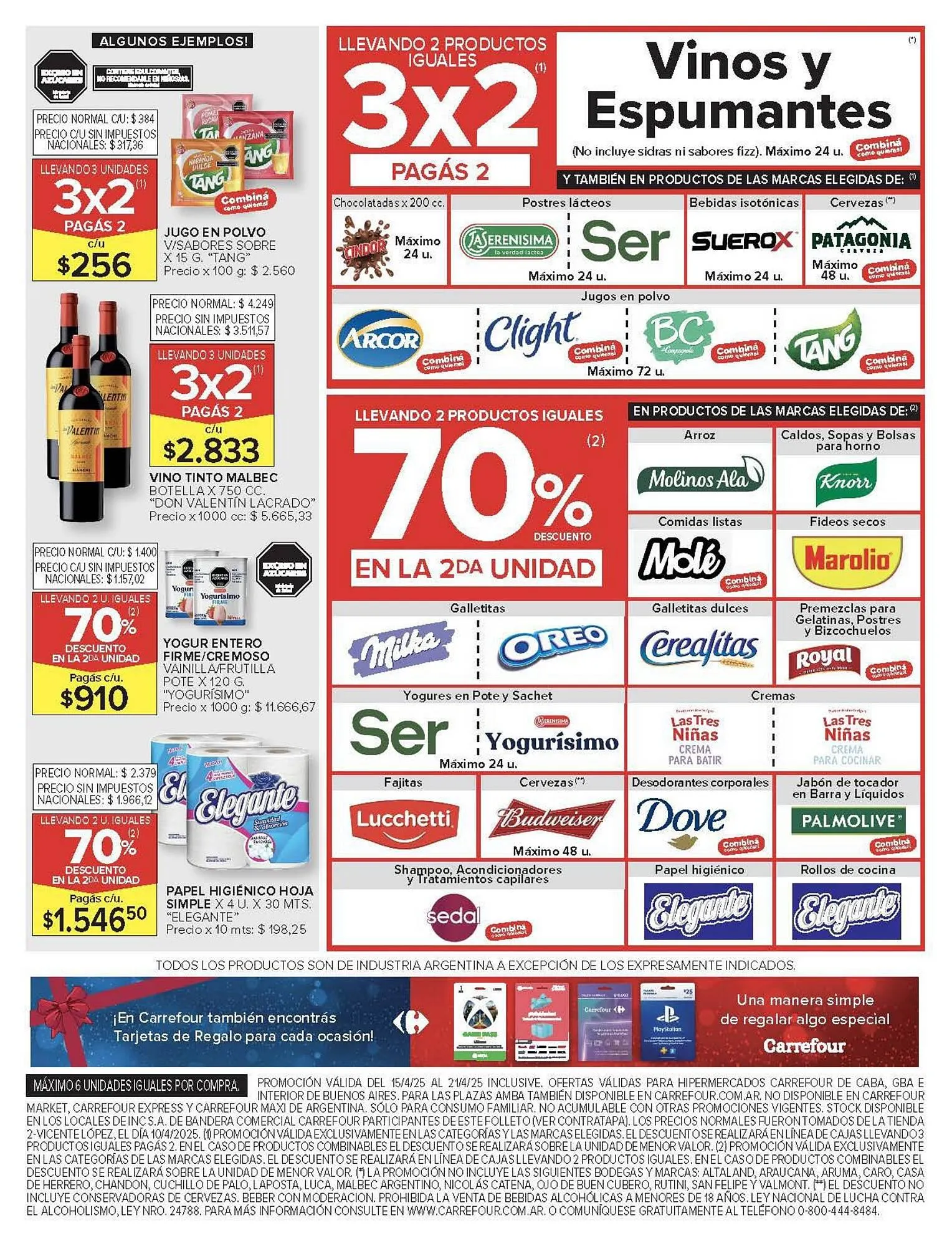 Ofertas de Catálogo Carrefour 14 de abril al 21 de abril 2025 - Página 5 del catálogo