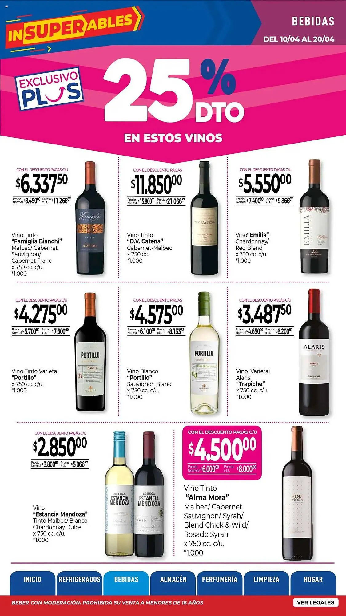 Ofertas de Catálogo La Anonima 10 de abril al 20 de abril 2025 - Página 52 del catálogo