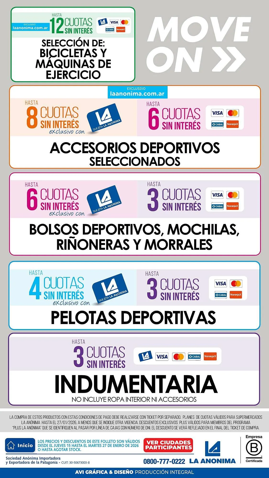 Ofertas de Catálogo La Anonima 22 de enero al 28 de enero 2026 - Página 25 del catálogo