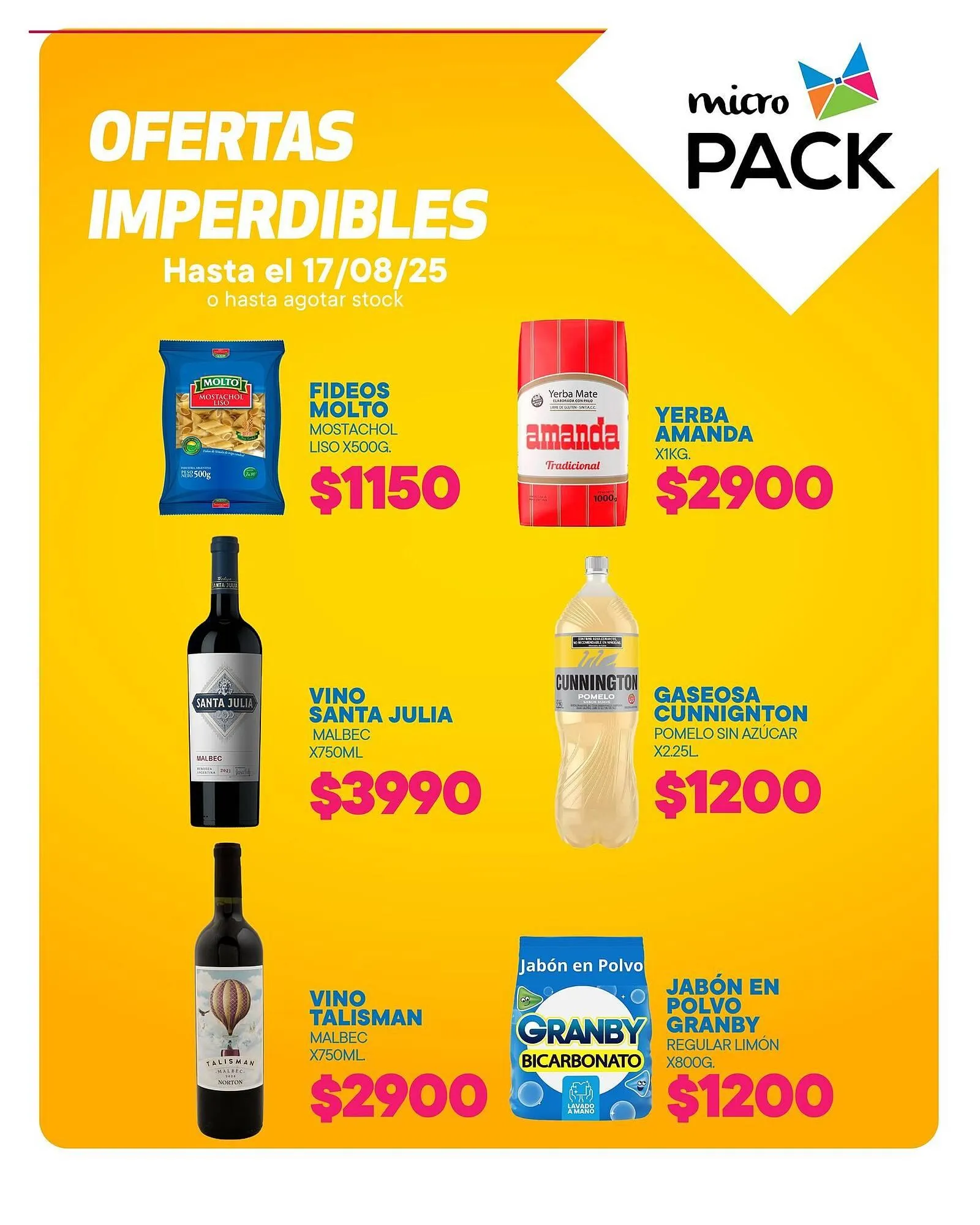 Ofertas de Catálogo Micropack 7 de agosto al 17 de agosto 2025 - Página 1 del catálogo