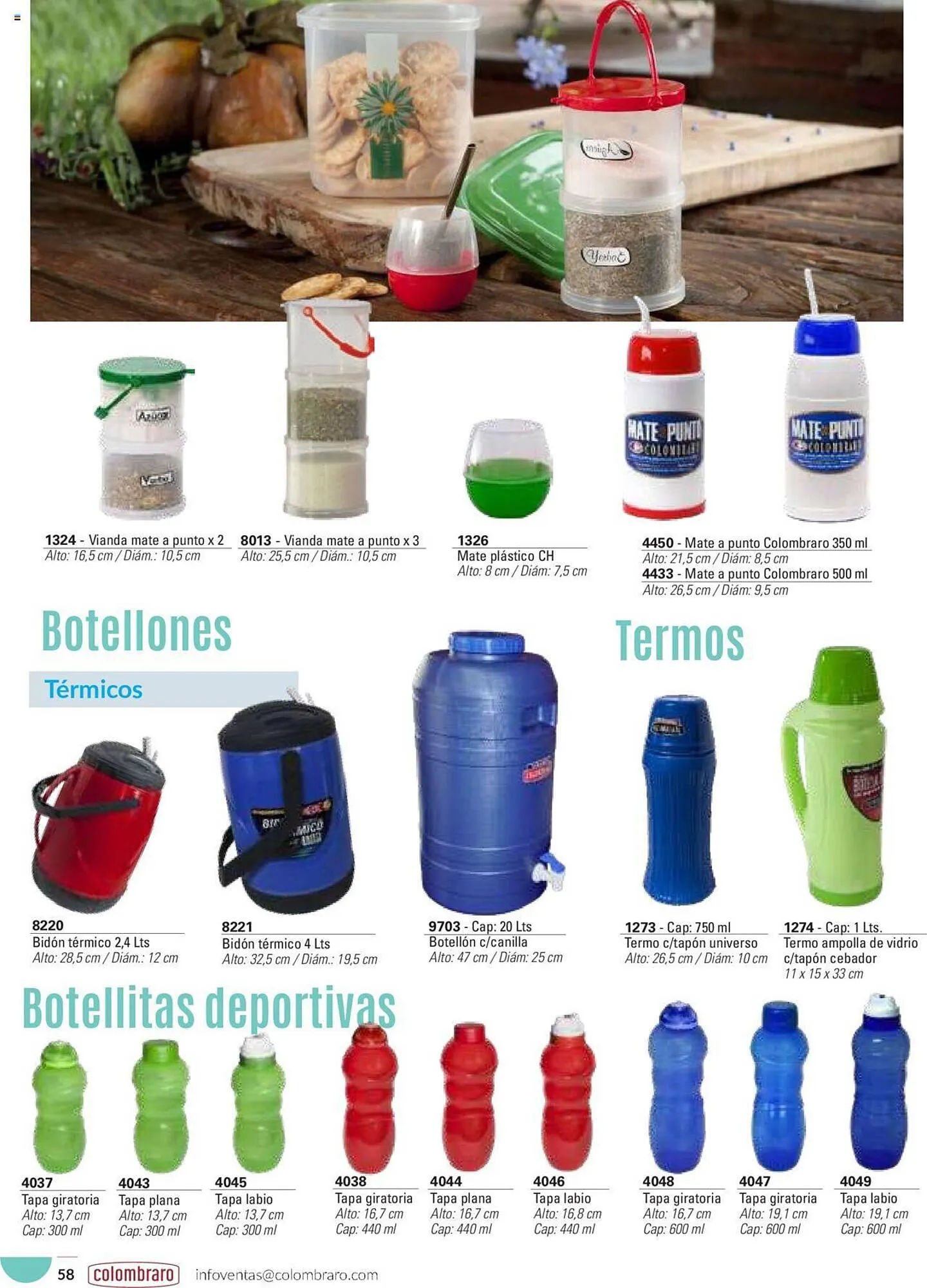 Ofertas de Catálogo Colombraro 1 de enero al 31 de diciembre 2024 - Página 58 del catálogo