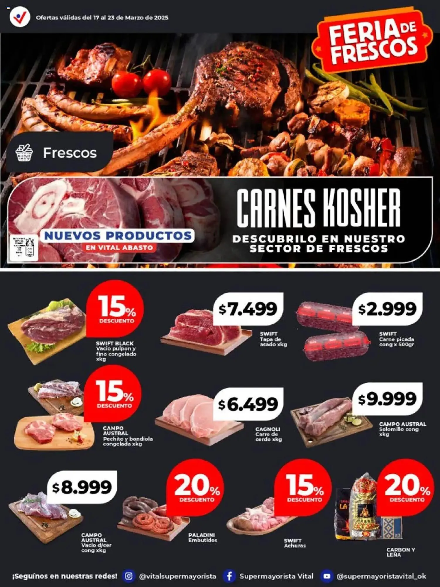 Ofertas de Catálogo Supermayorista Vital 17 de marzo al 23 de marzo 2025 - Página 23 del catálogo