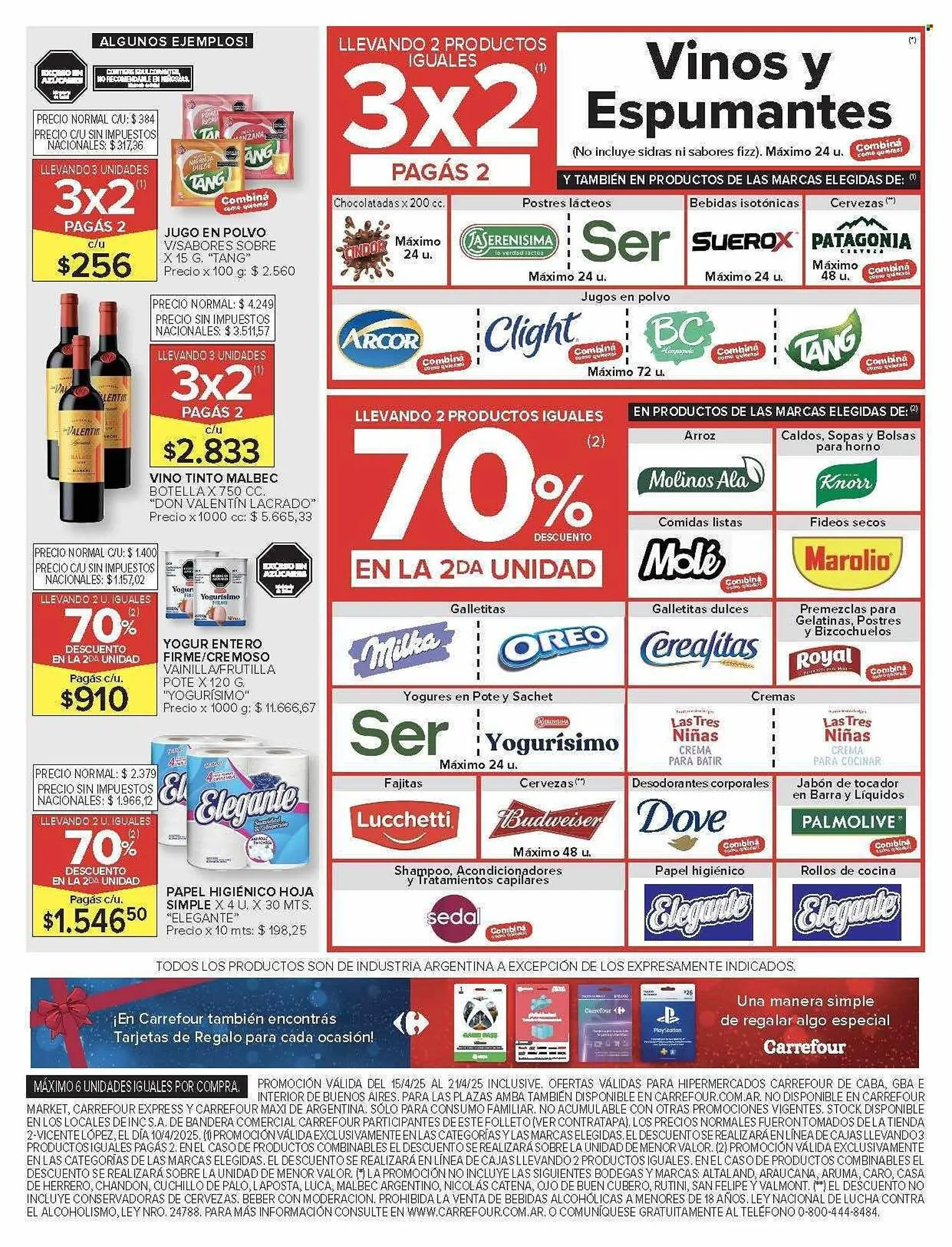 Ofertas de Catálogo Carrefour 15 de abril al 21 de abril 2025 - Página 4 del catálogo