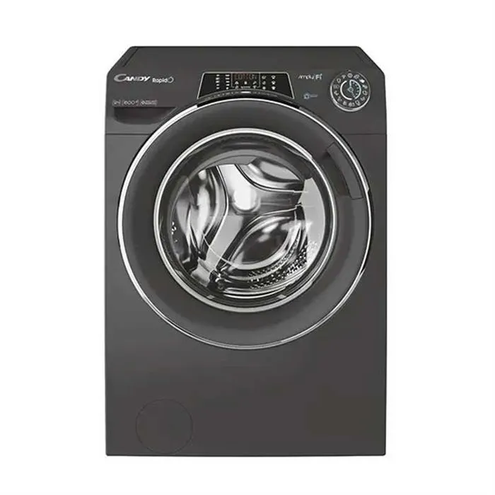 Lavarropas Candy Inverter Carga Frontal Ro1696dwhc7r-12 9 Kg Smart