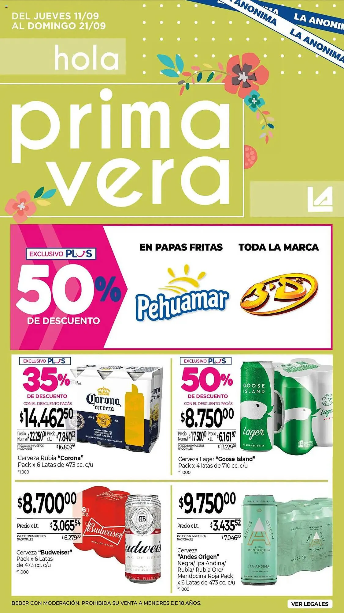 Ofertas de Catálogo La Anonima 11 de septiembre al 21 de septiembre 2025 - Página 2 del catálogo
