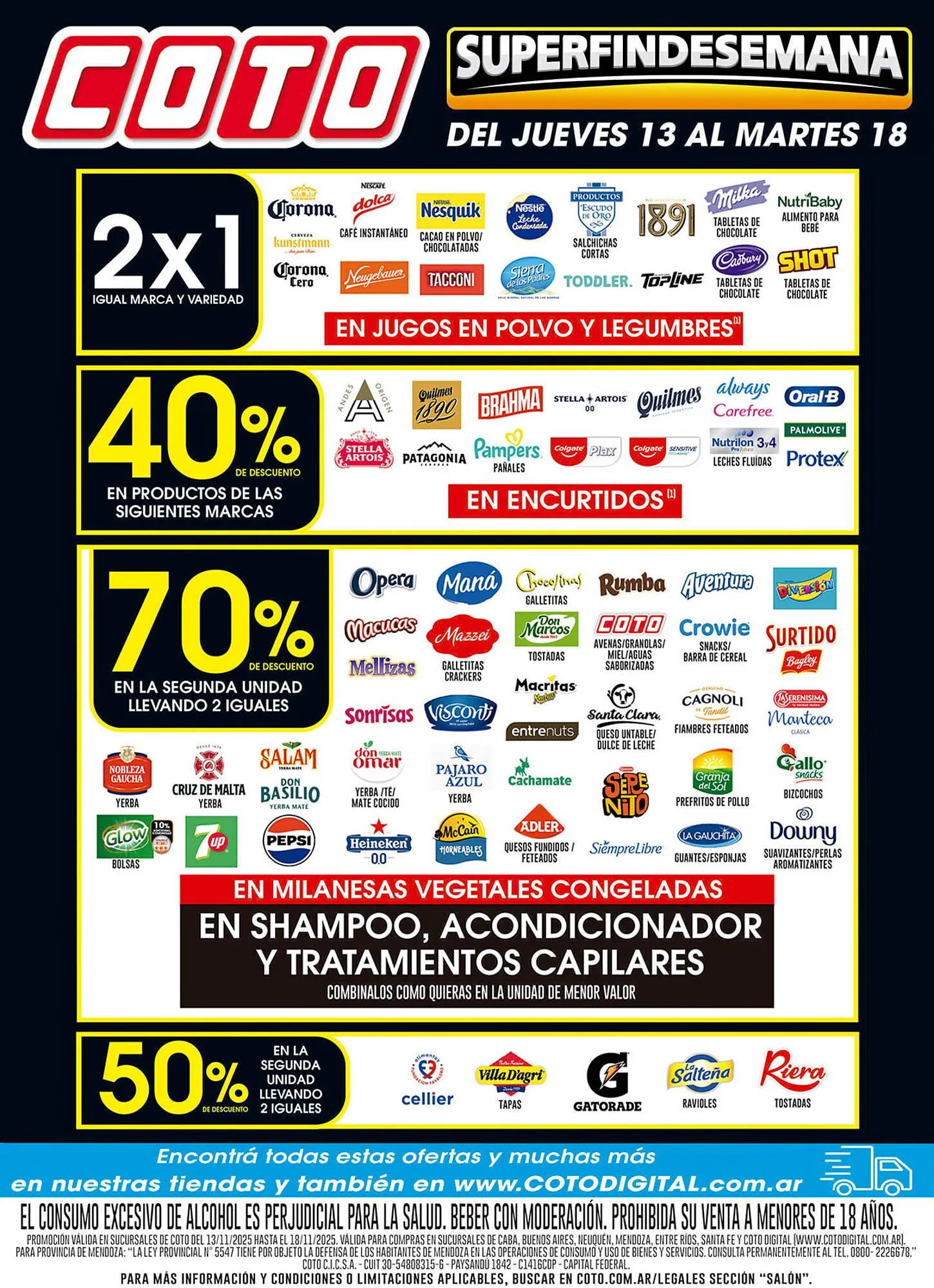 Ofertas de Catálogo Coto 14 de noviembre al 20 de noviembre 2025 - Página 4 del catálogo