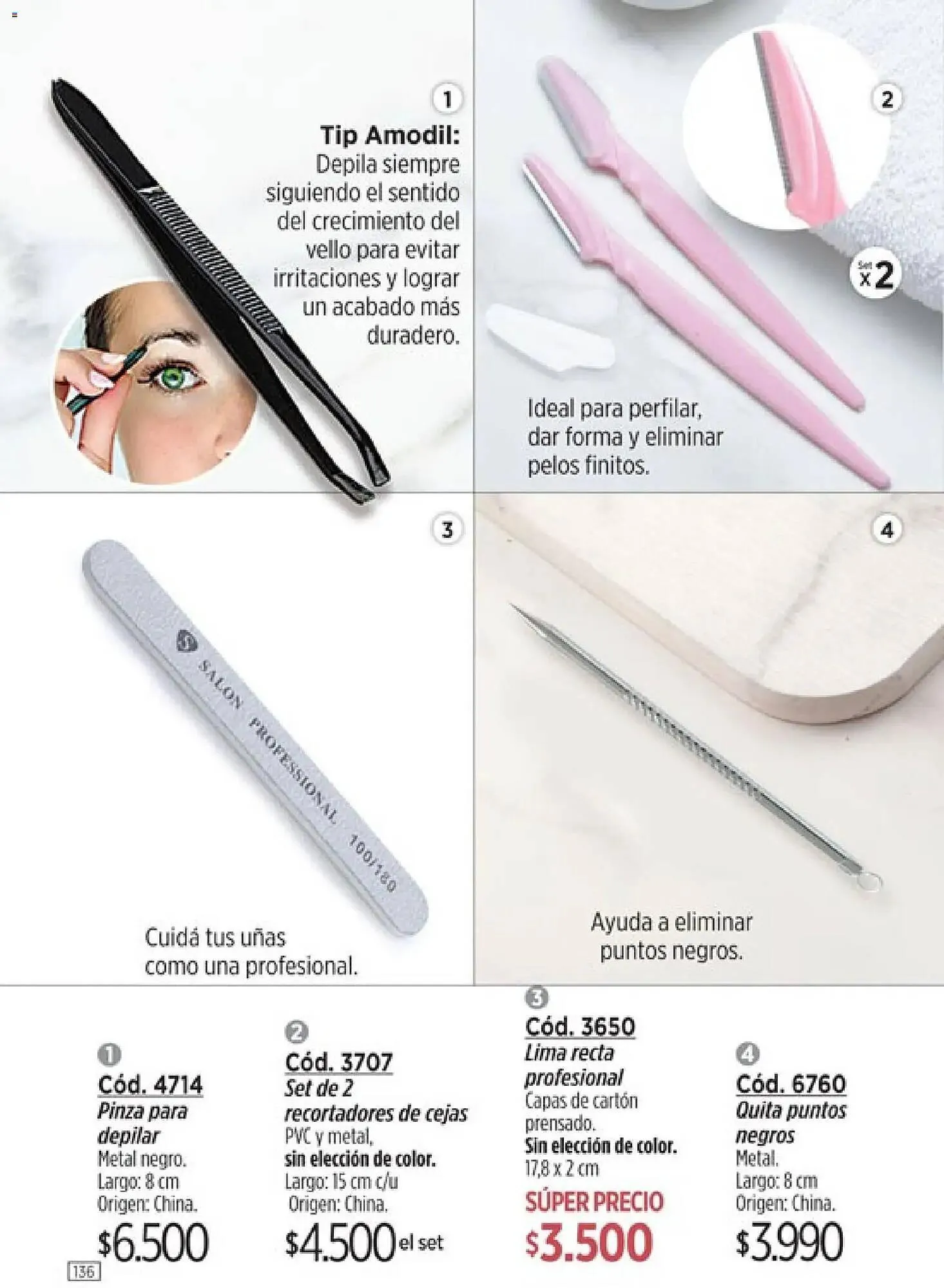 Ofertas de Catálogo Amodil 4 de marzo al 1 de abril 2026 - Página 136 del catálogo