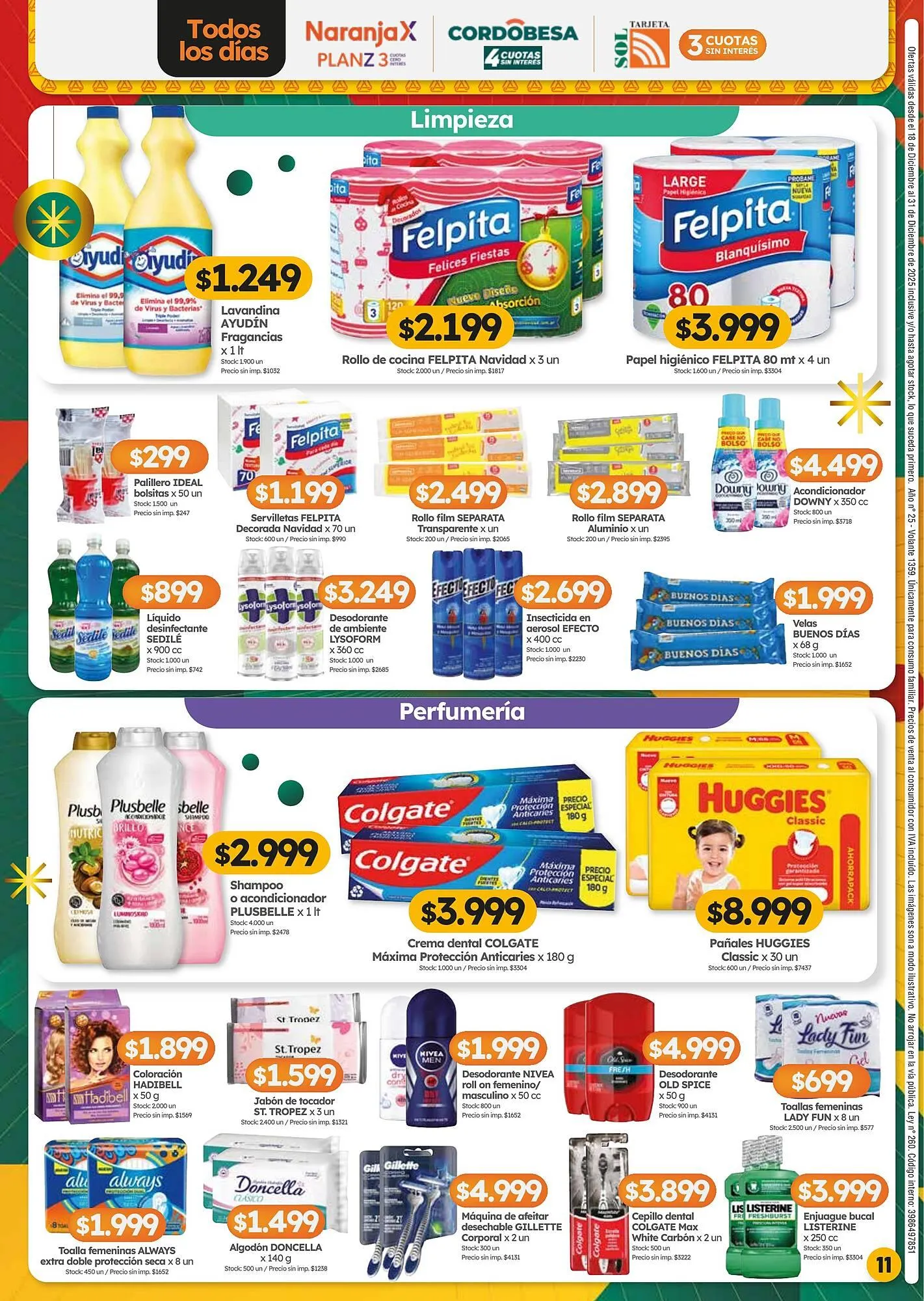 Ofertas de Folleto Cordiez 18 de diciembre al 31 de diciembre 2025 - Página 11 del catálogo