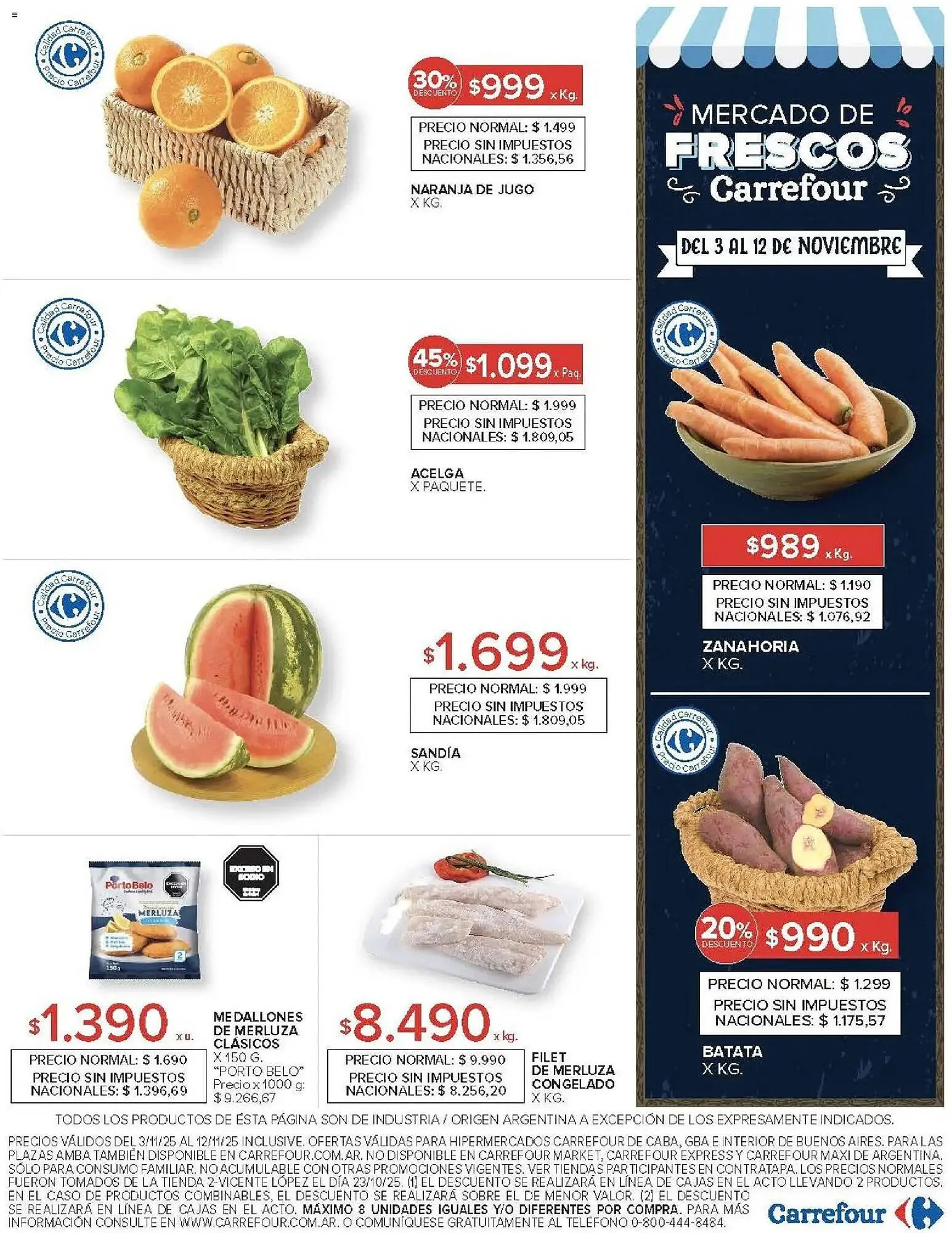 Ofertas de Catálogo Carrefour 3 de noviembre al 12 de noviembre 2025 - Página 16 del catálogo