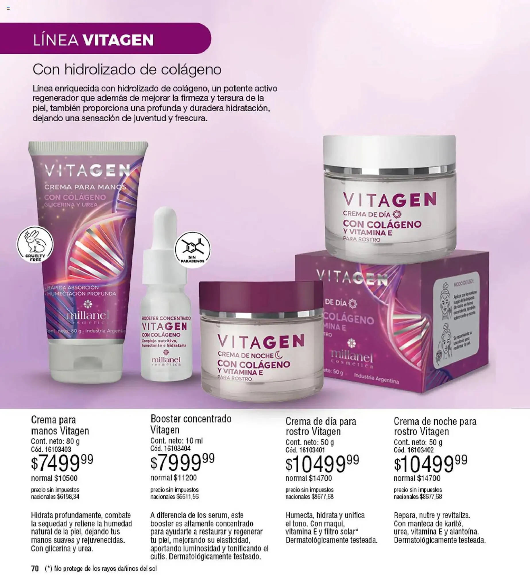 Ofertas de Catálogo Millanel Cosmética 27 de abril al 25 de mayo 2026 - Página 70 del catálogo