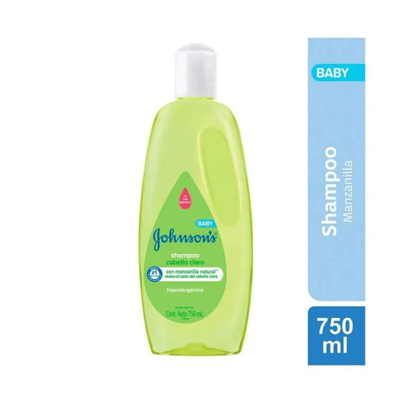 Shampoo Manzanilla Cabello Claro Johnson S Baby x 750 cc.