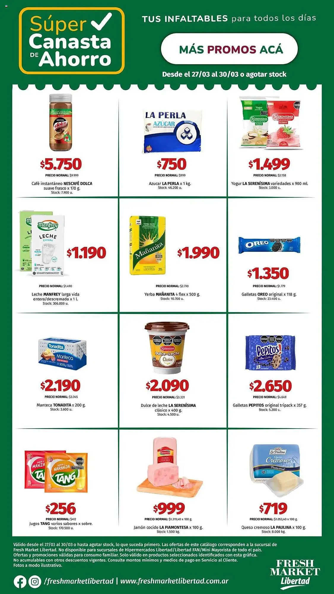 Ofertas de Catálogo Hipermercado Libertad 27 de marzo al 30 de marzo 2025 - Página 3 del catálogo