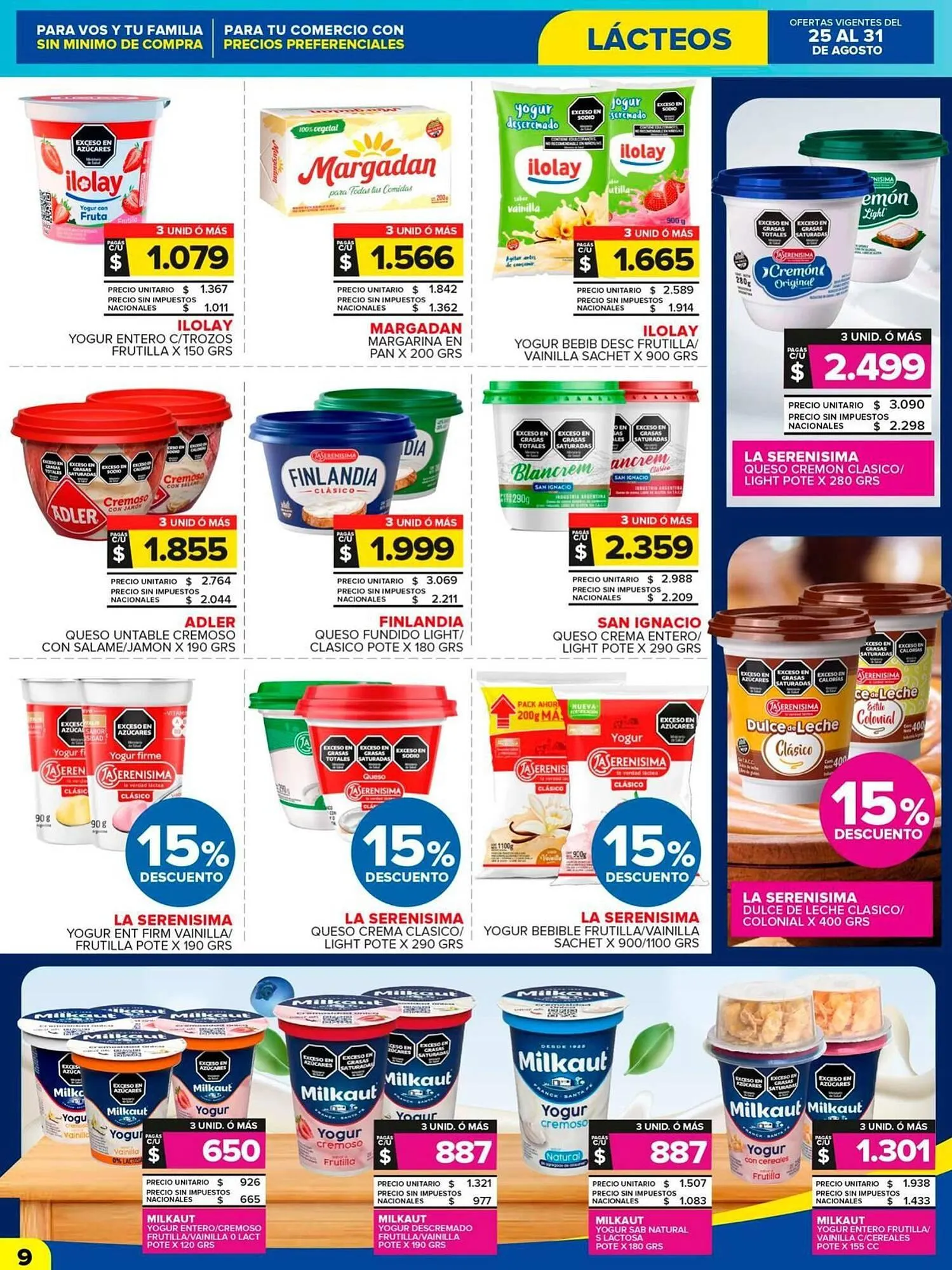Ofertas de Catálogo Carrefour Maxi 25 de agosto al 31 de agosto 2025 - Página 9 del catálogo
