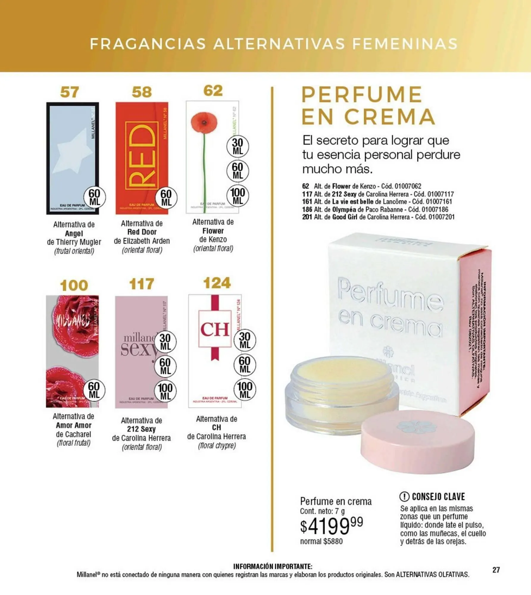 Ofertas de Catálogo Millanel Cosmética 21 de octubre al 10 de noviembre 2024 - Página 115 del catálogo