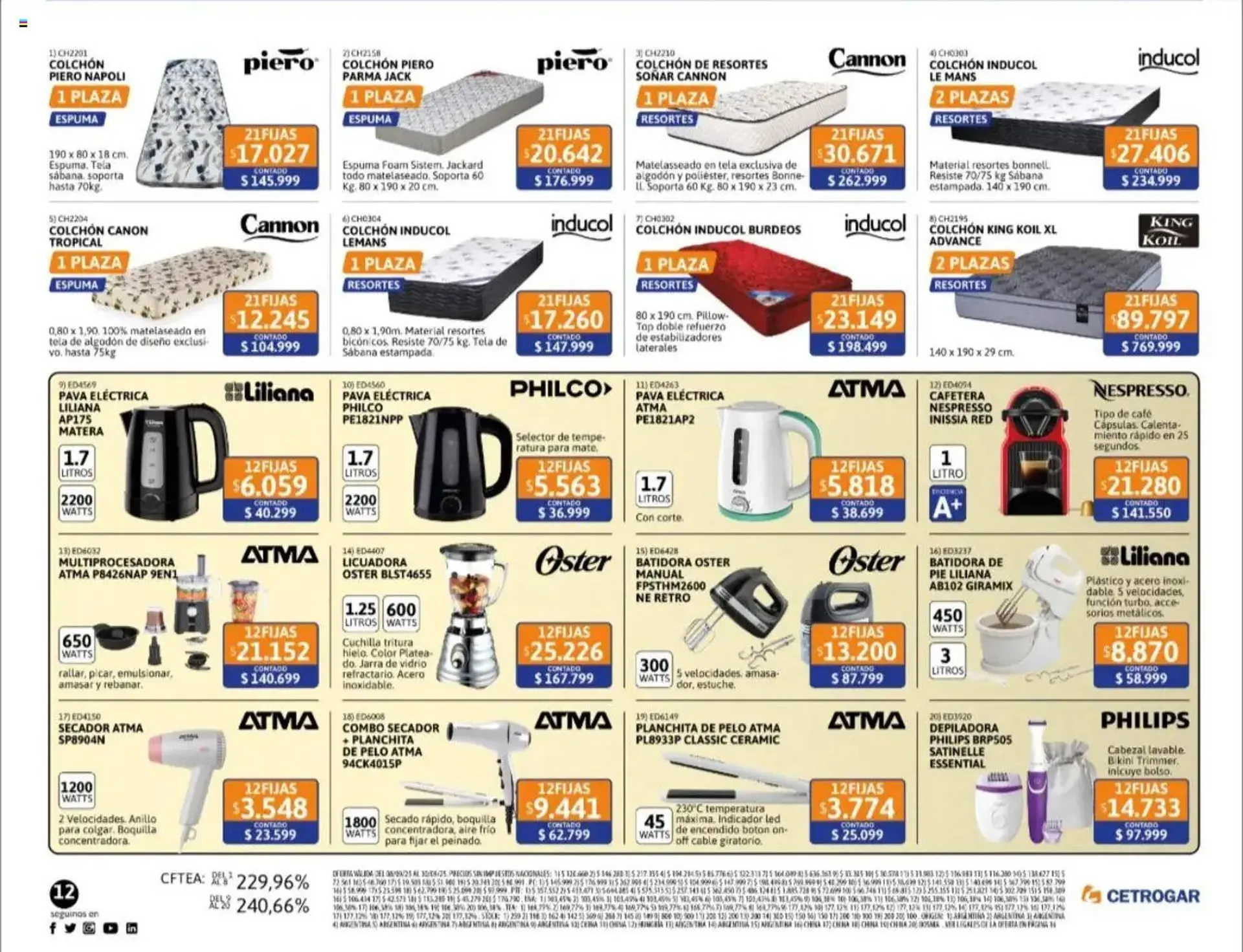 Ofertas de Catálogo Cetrogar 22 de septiembre al 1 de octubre 2025 - Página 12 del catálogo