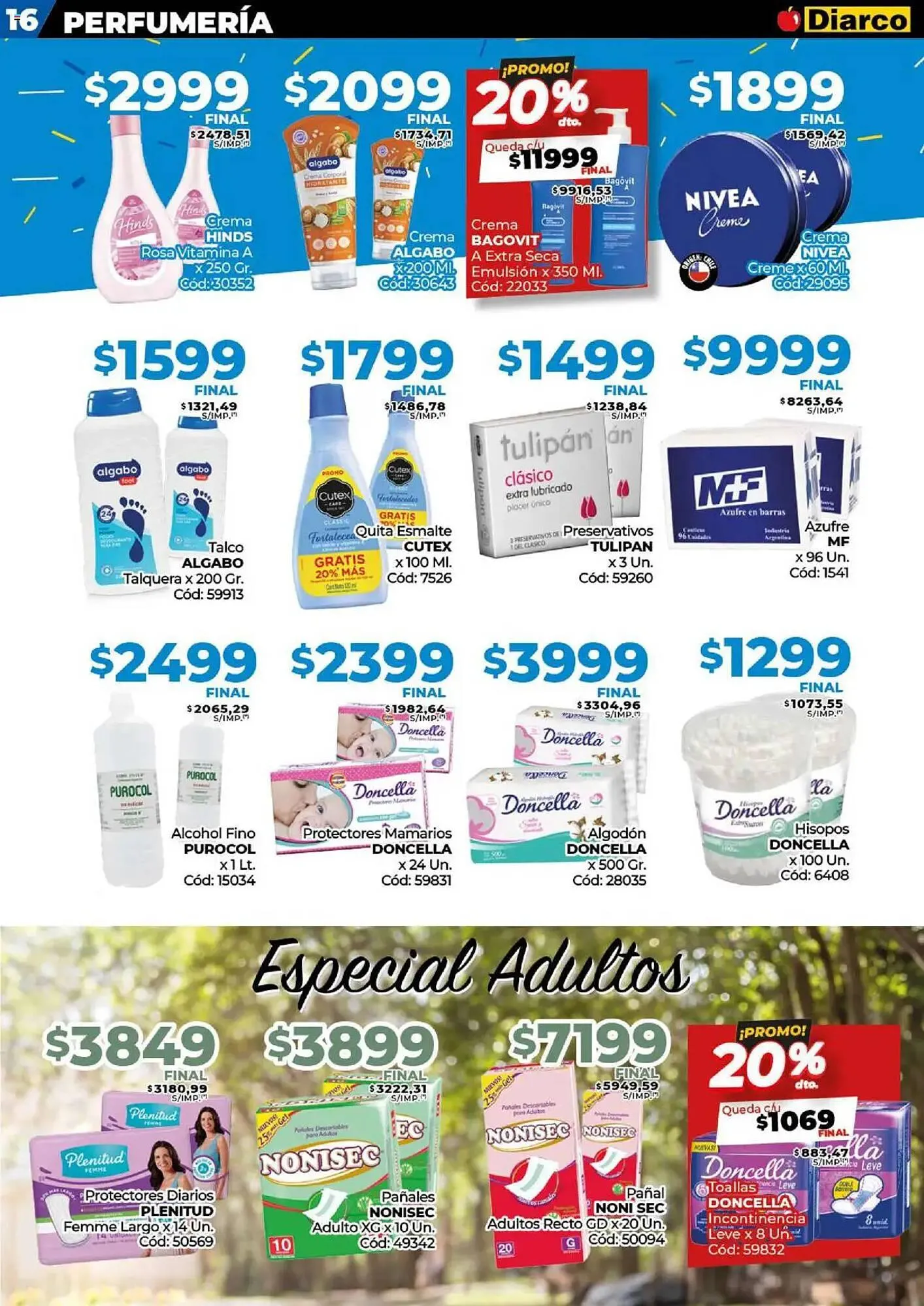 Ofertas de Catálogo Diarco 18 de agosto al 22 de agosto 2025 - Página 16 del catálogo