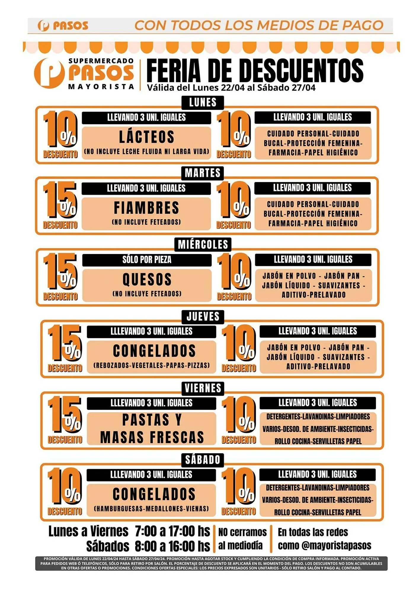 Ofertas de Catálogo Pasos Supermercado 23 de abril al 27 de abril 2024 - Página 2 del catálogo