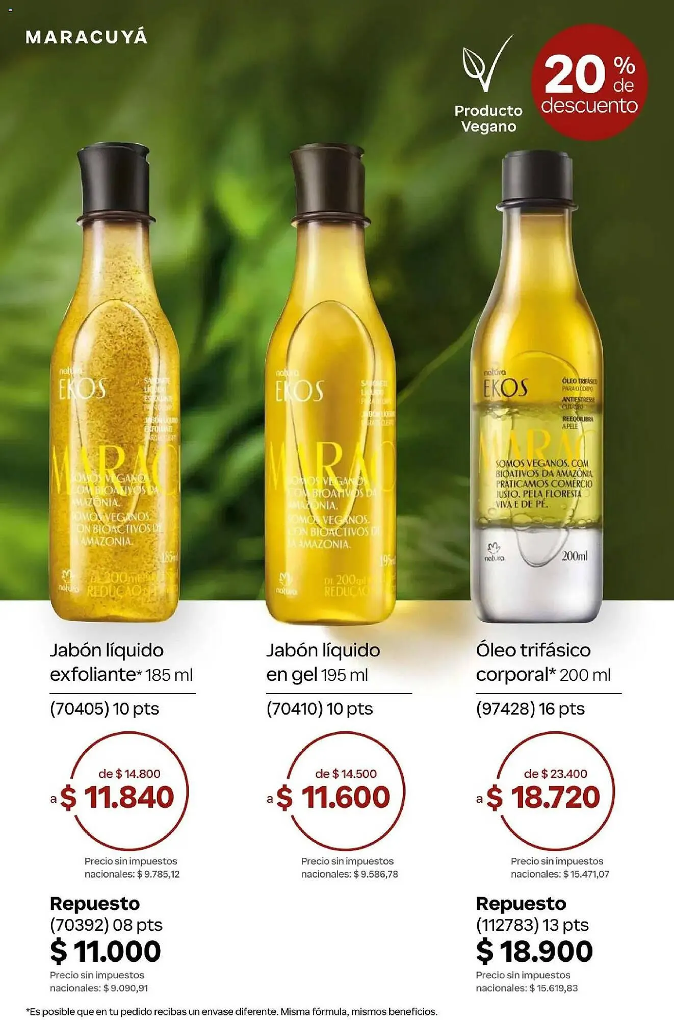 Ofertas de Catálogo Natura 1 de abril al 1 de mayo 2026 - Página 209 del catálogo