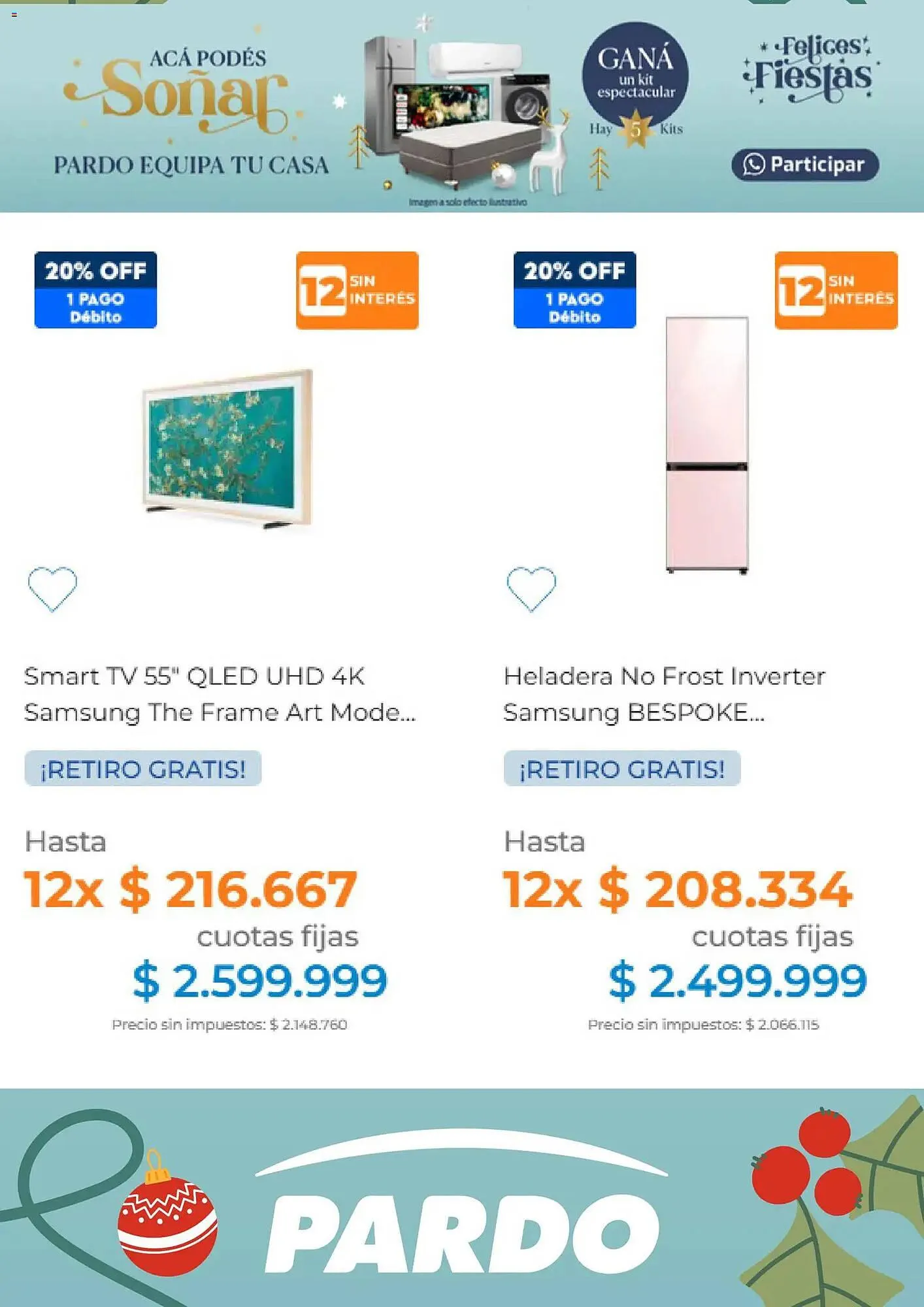 Ofertas de Catálogo Pardo Hogar 2 de diciembre al 1 de enero 2026 - Página 6 del catálogo