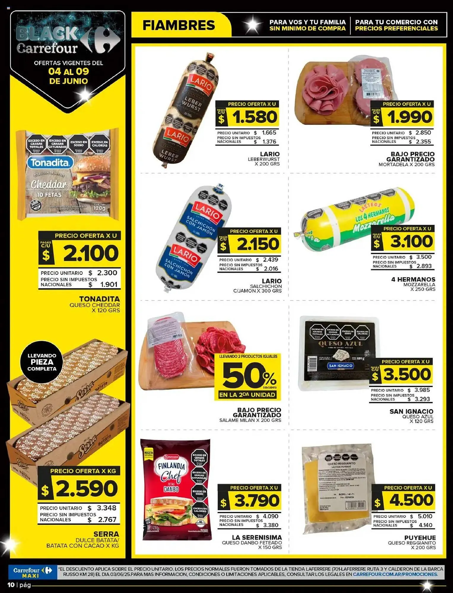 Ofertas de Catálogo Carrefour Maxi 4 de junio al 9 de junio 2025 - Página 10 del catálogo
