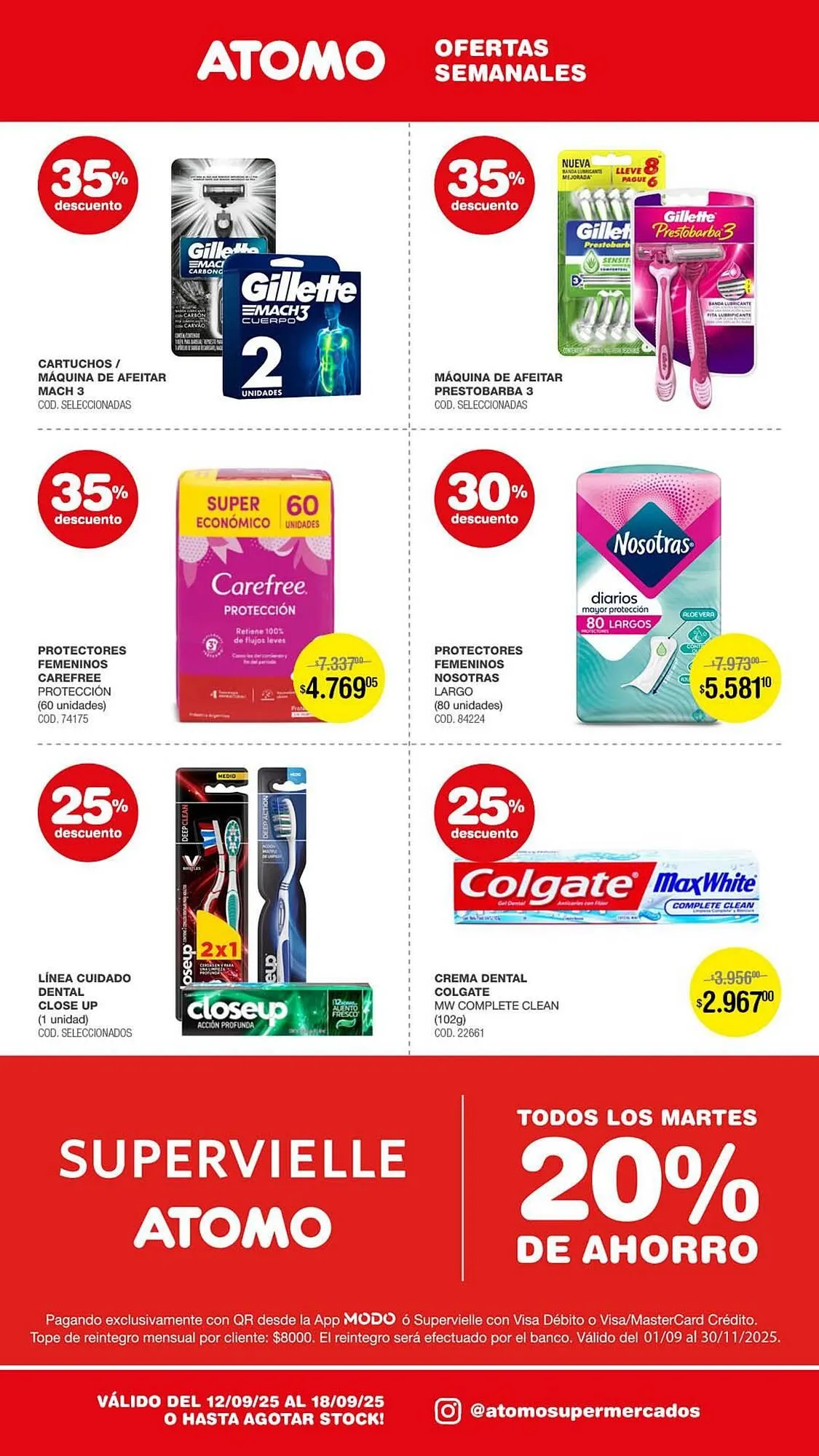 Ofertas de Catálogo Atomo Conviene 12 de septiembre al 20 de septiembre 2025 - Página 10 del catálogo