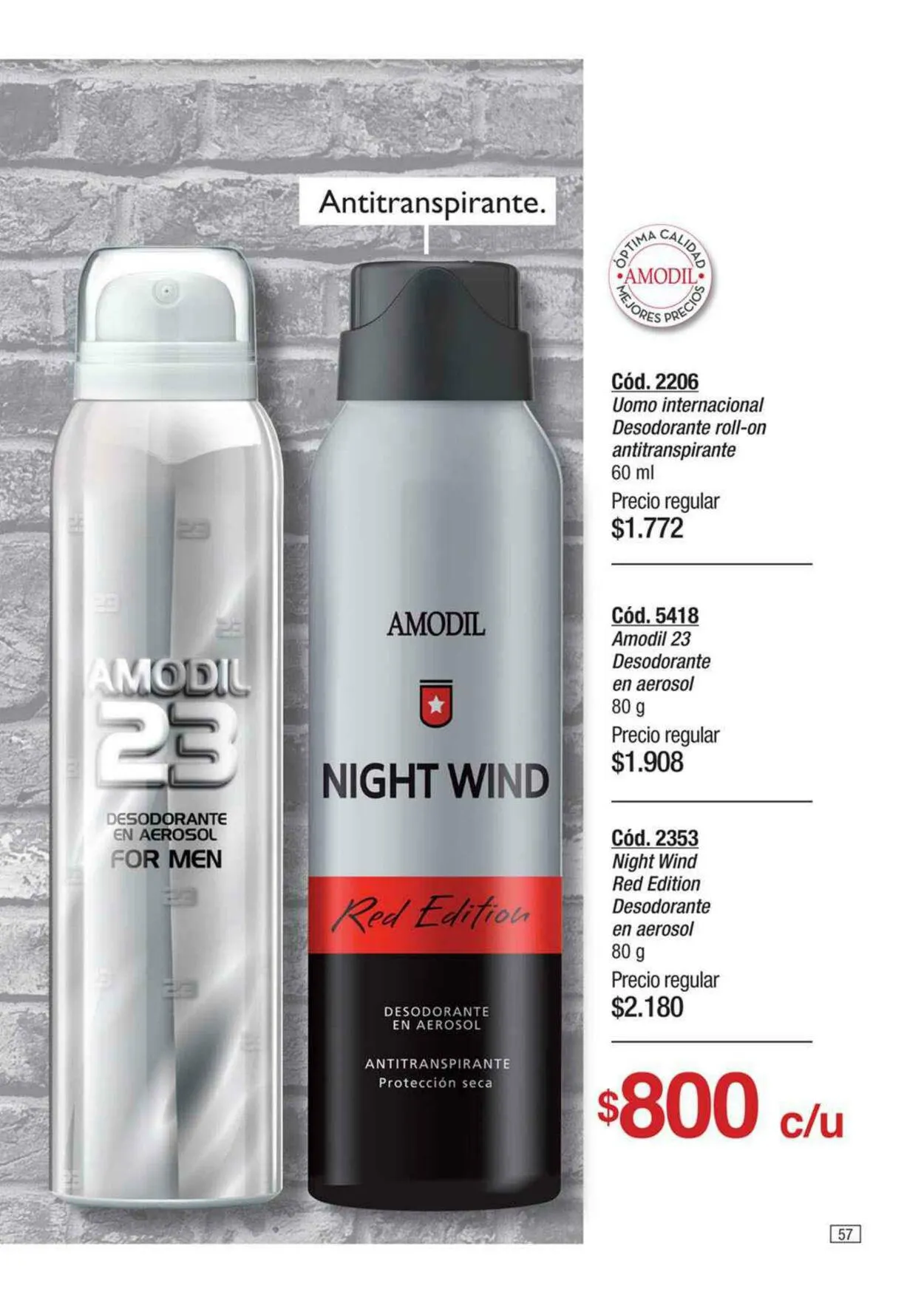 Ofertas de Amodil 2 de noviembre al 30 de noviembre 2023 - Página 57 del catálogo